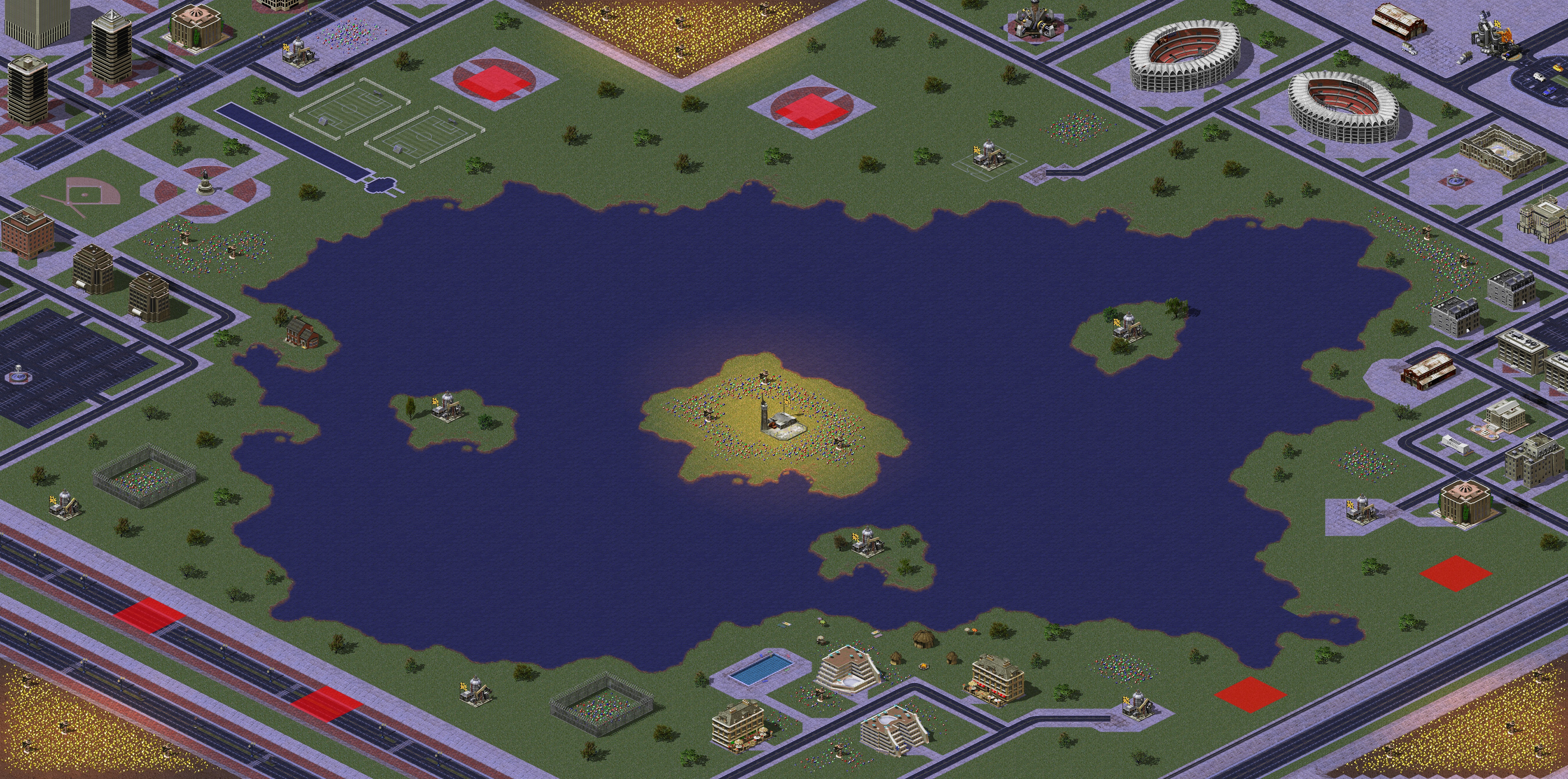 Rendered map: 公园 [6]