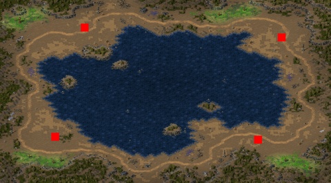 Rendered preview of longshore lake