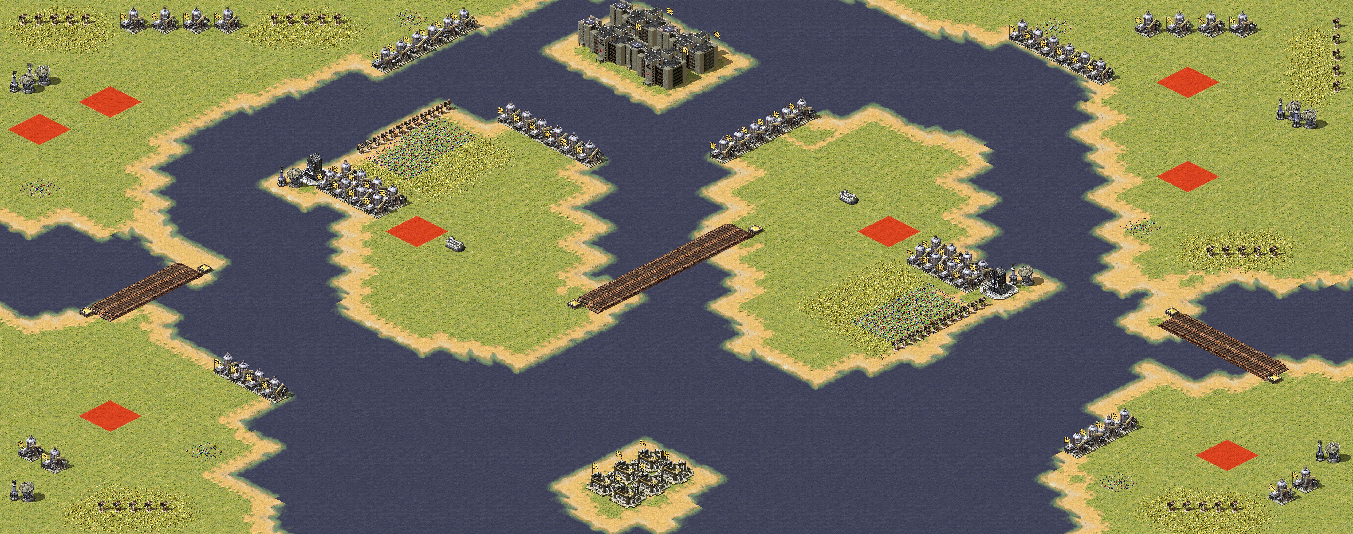 Rendered map: Boss Charges, Minions Cheer 4v4 (4)