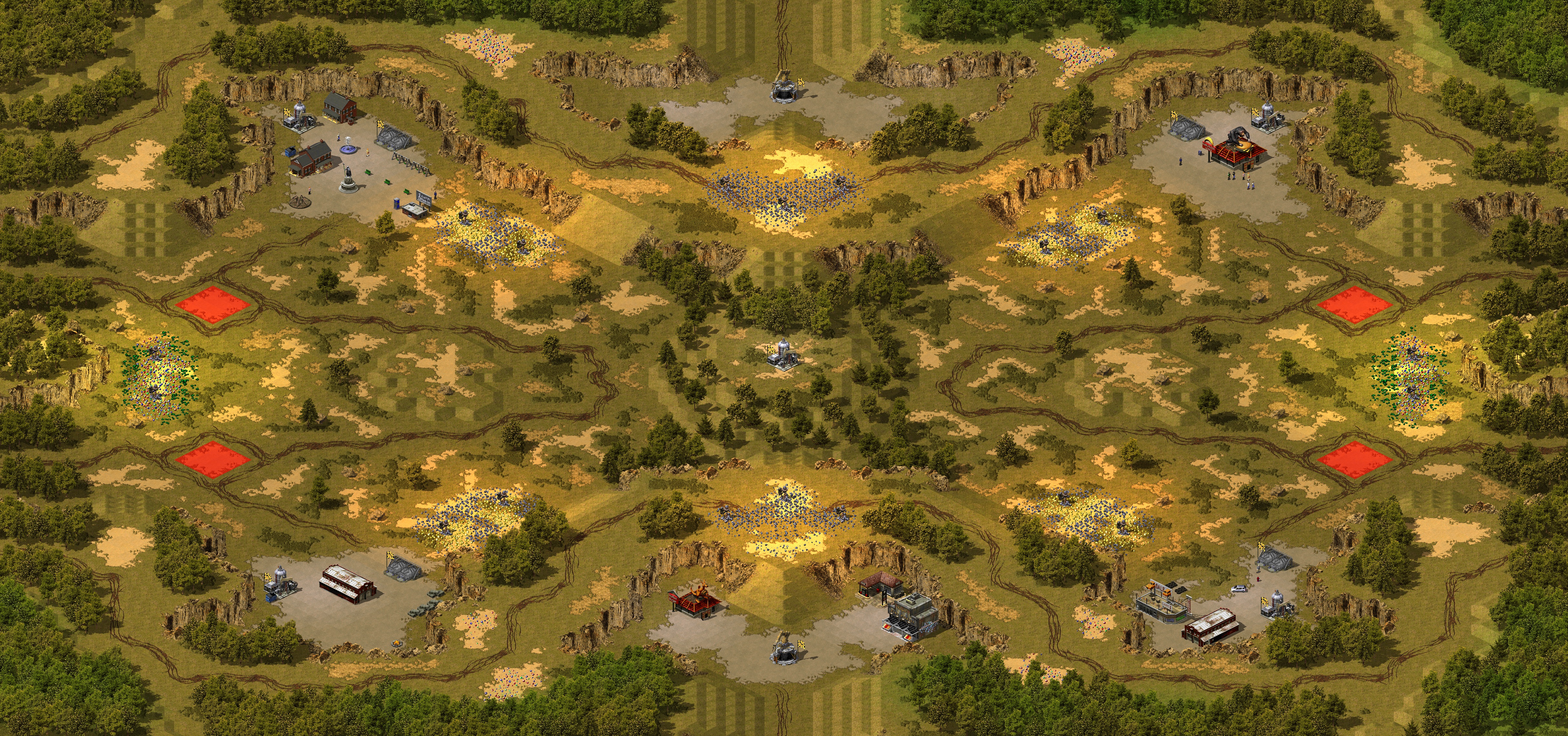 Rendered map: Grocery Patrol
