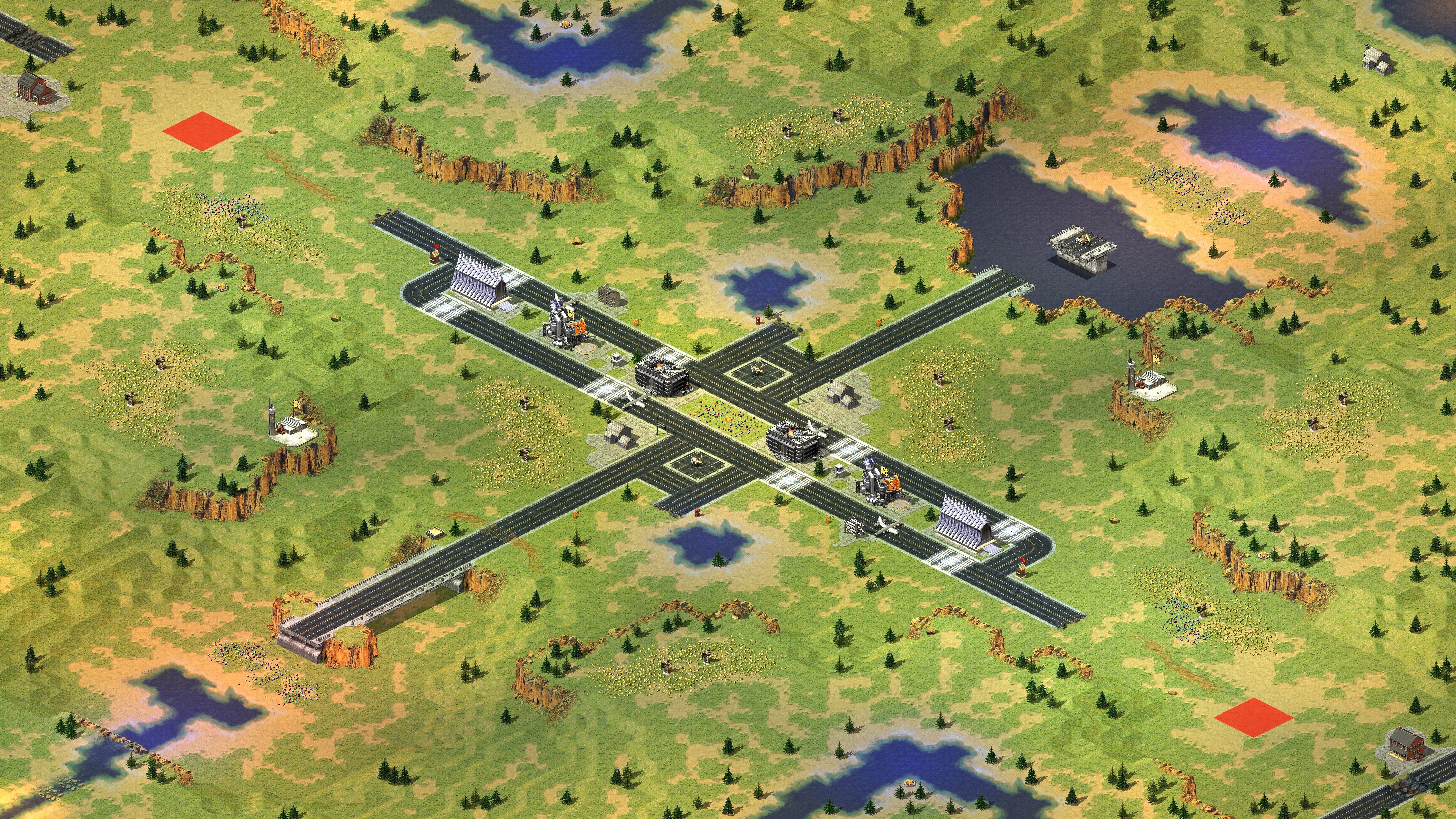 Rendered map: [2] Hells Runway