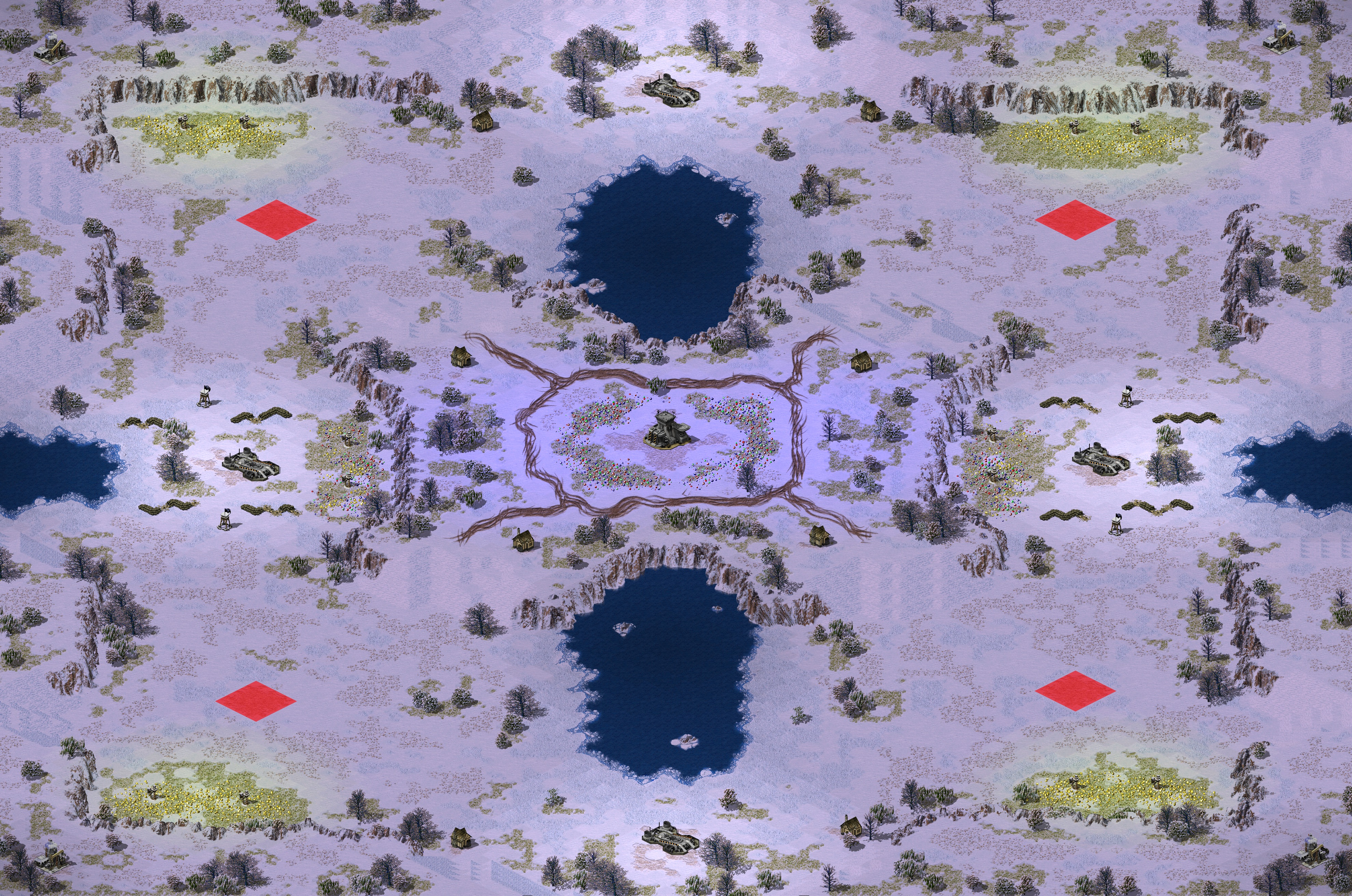 Rendered map: Ivory Wastes