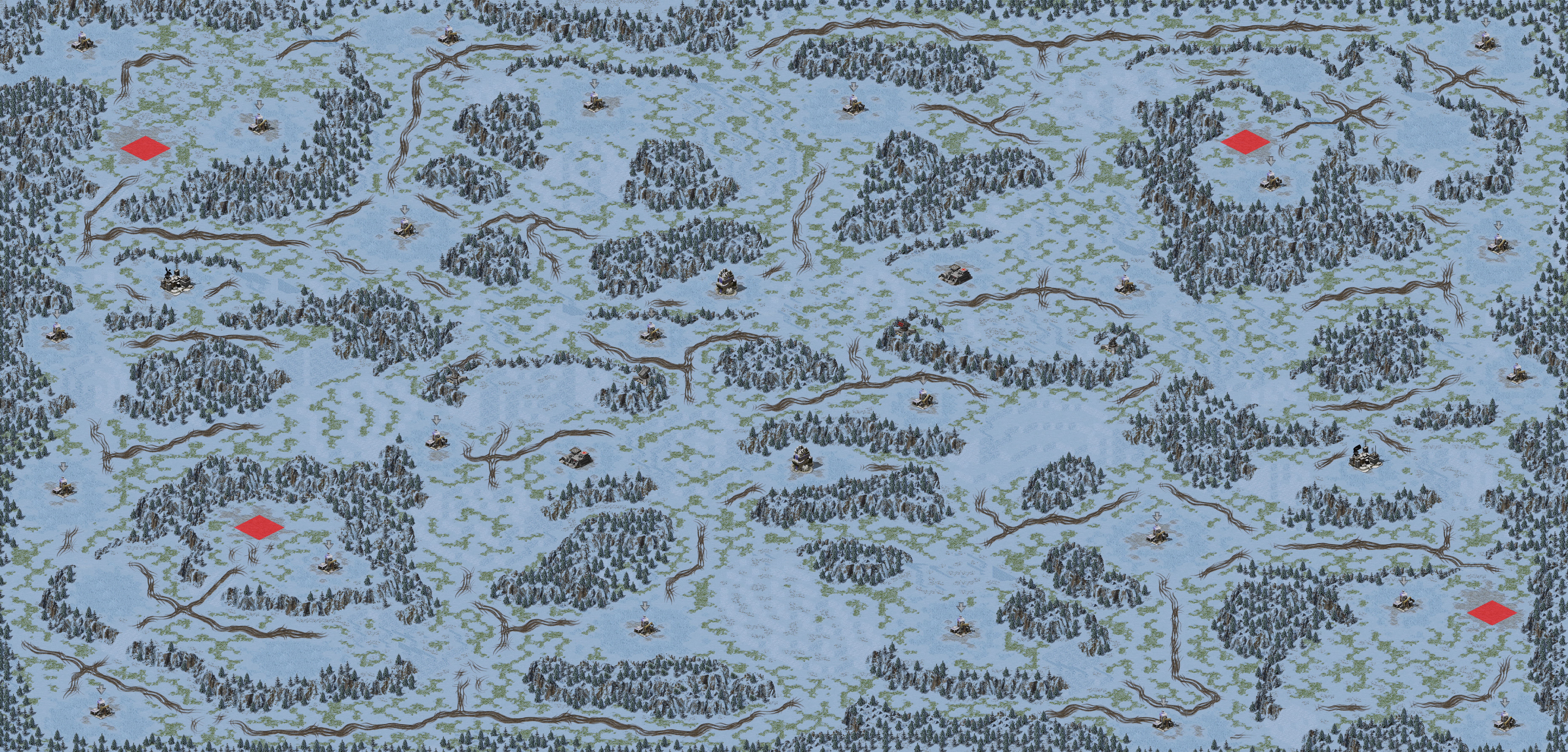 Rendered map: Alaskan Oil Fields