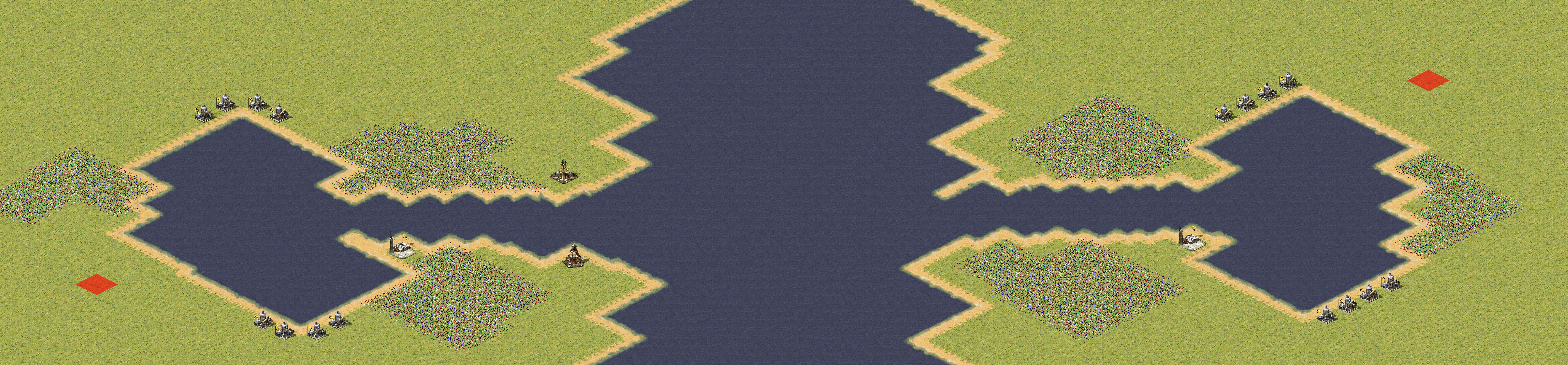 Rendered map: Mile Wide