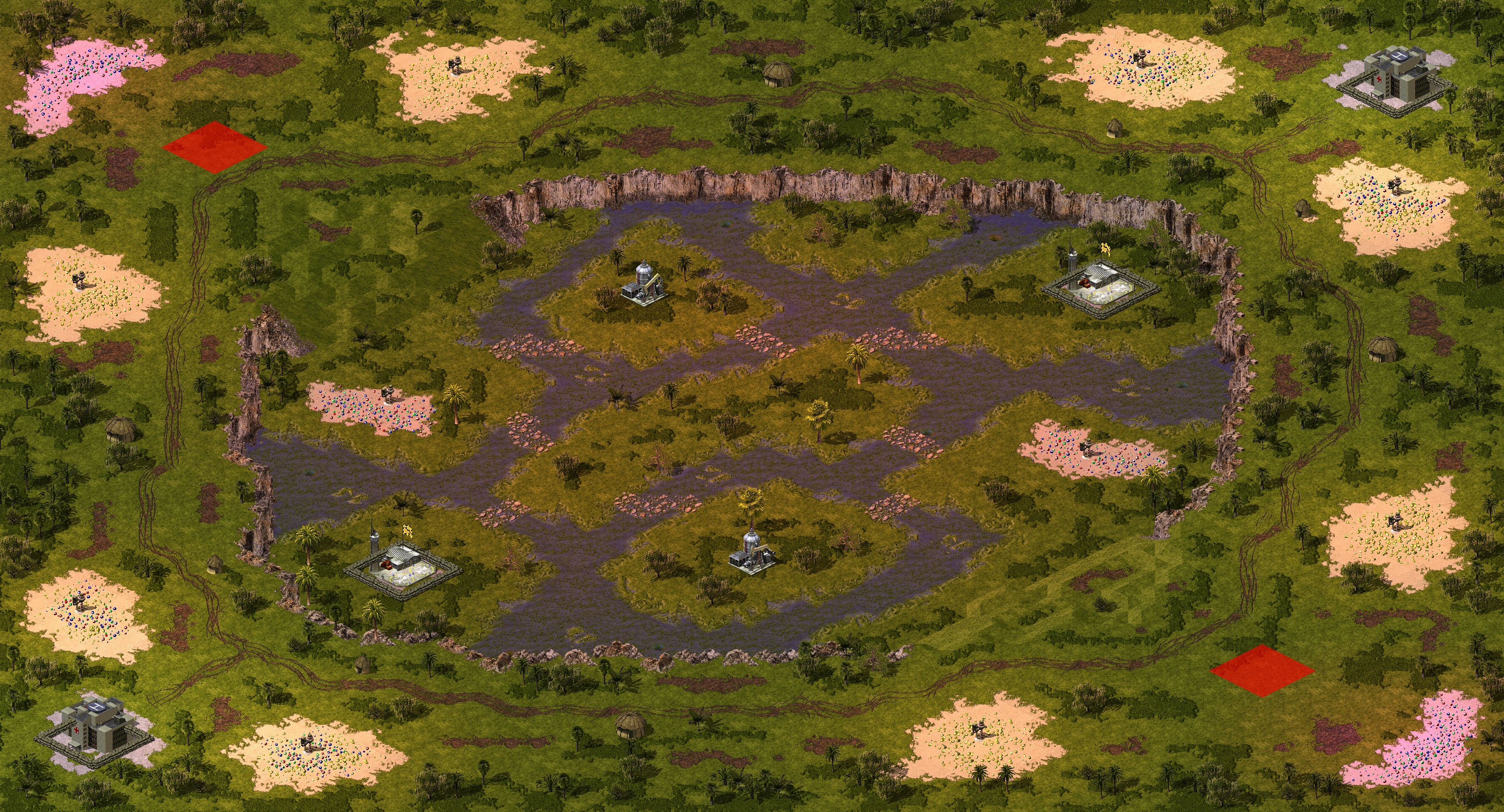 Rendered map: Swamp Fever (2)