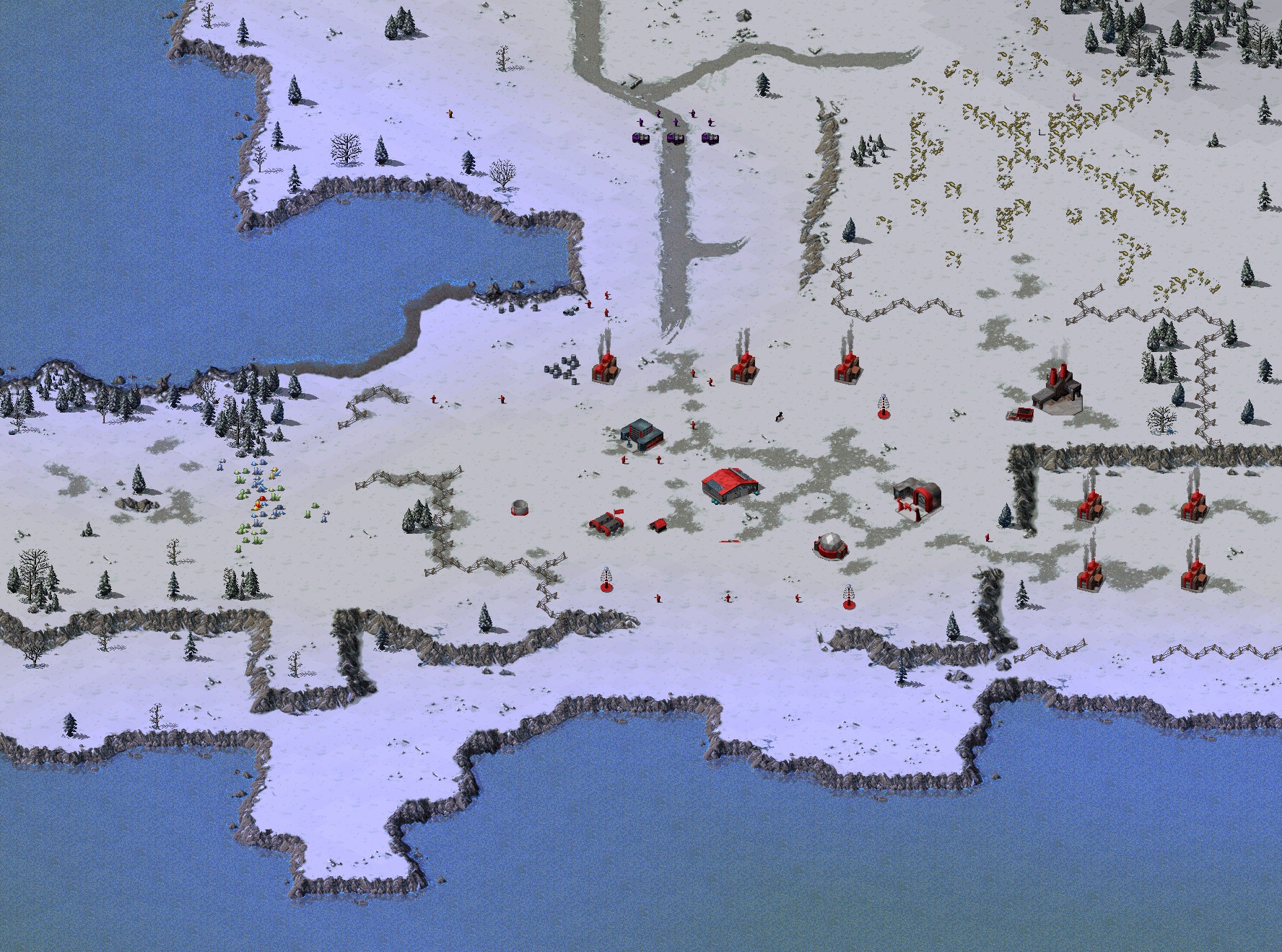 Rendered map: Allies 01: In the Thick of It