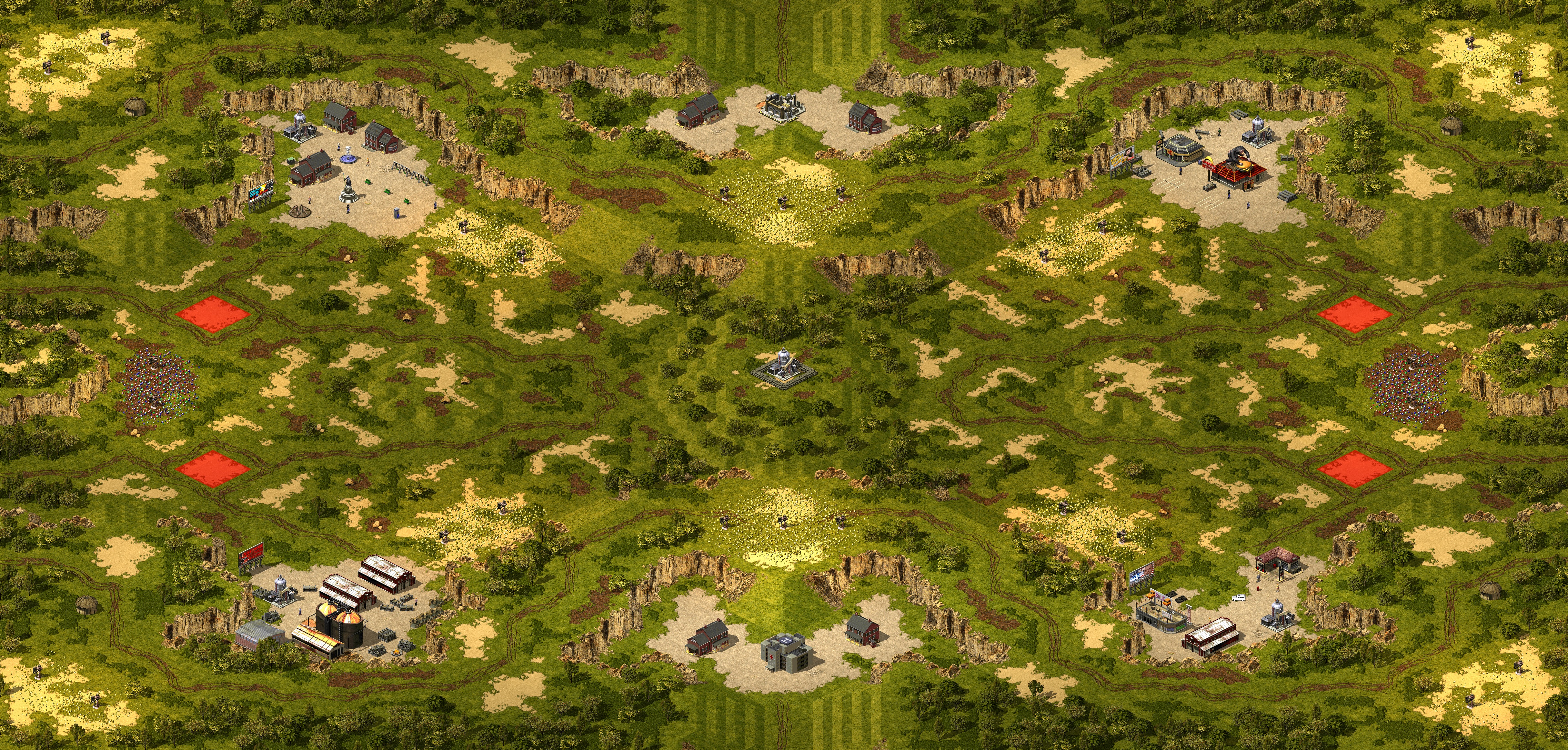Rendered map: Grocery Patrol (4)
