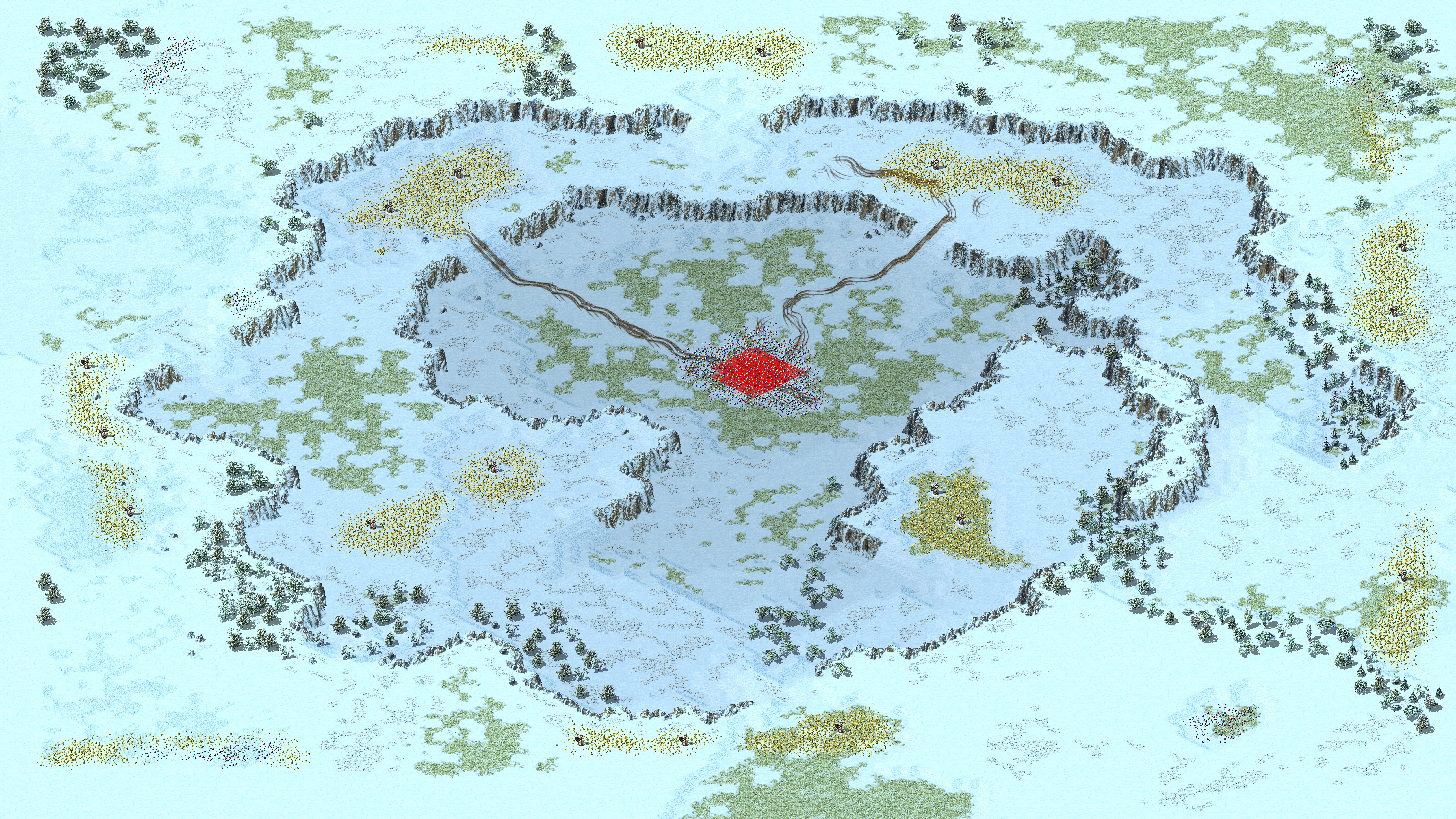 Rendered map: 冰天七人抢地盘
