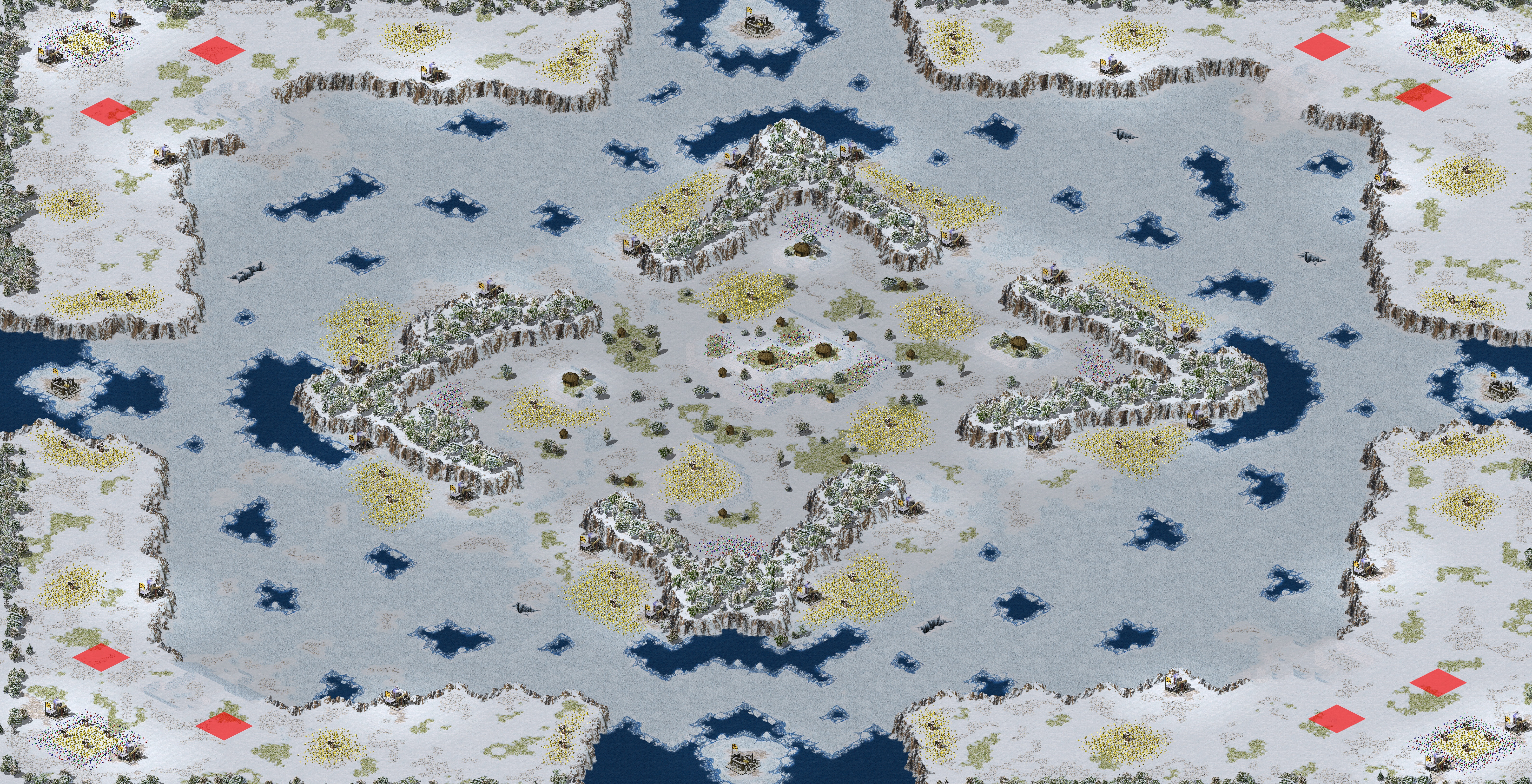 Rendered map: 腊月花