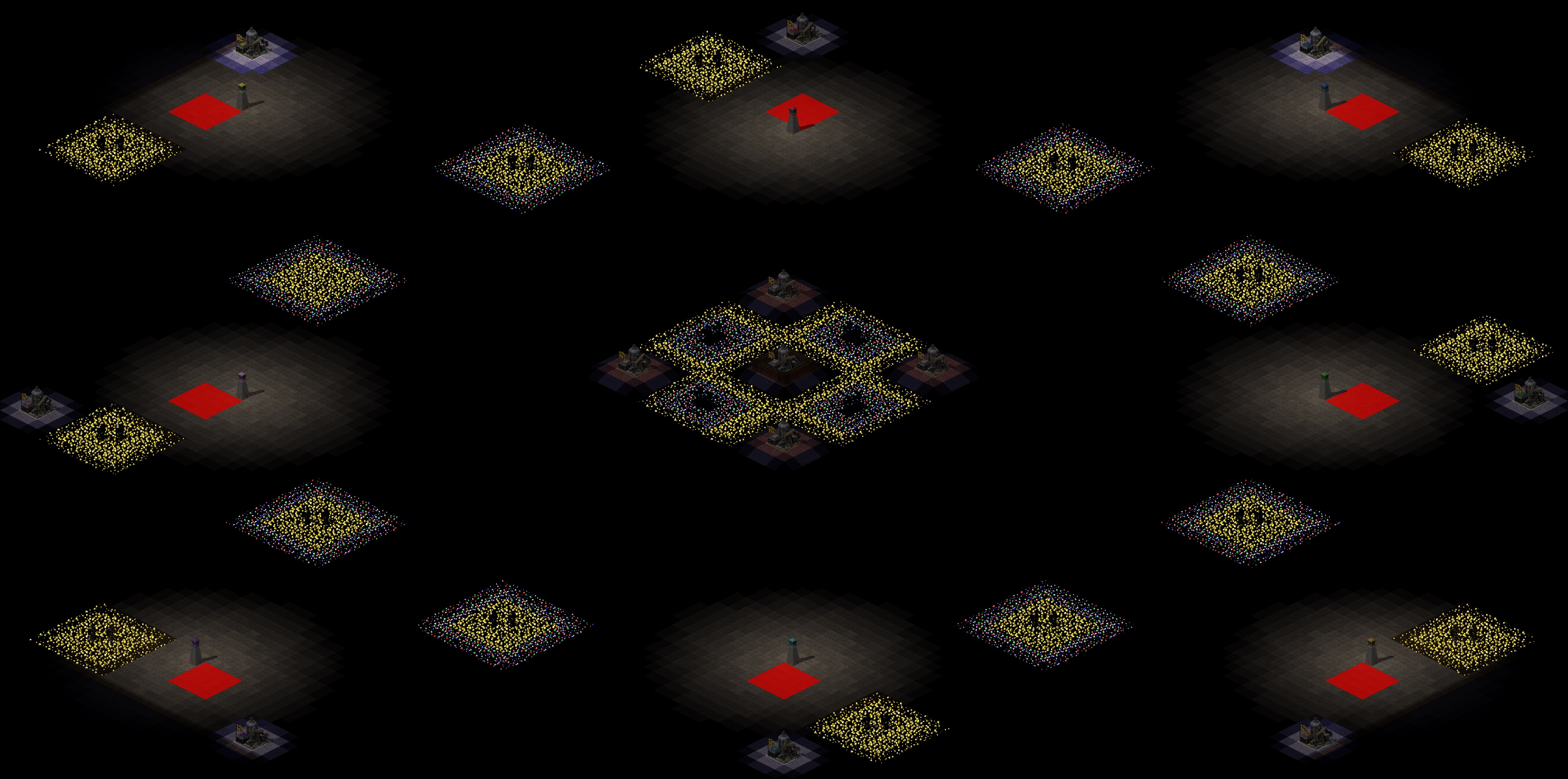 Rendered map: Red Alert Melee 25006 - Dark Patch of Land