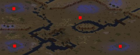 Rendered preview of Drainage problem (YRdesert)
