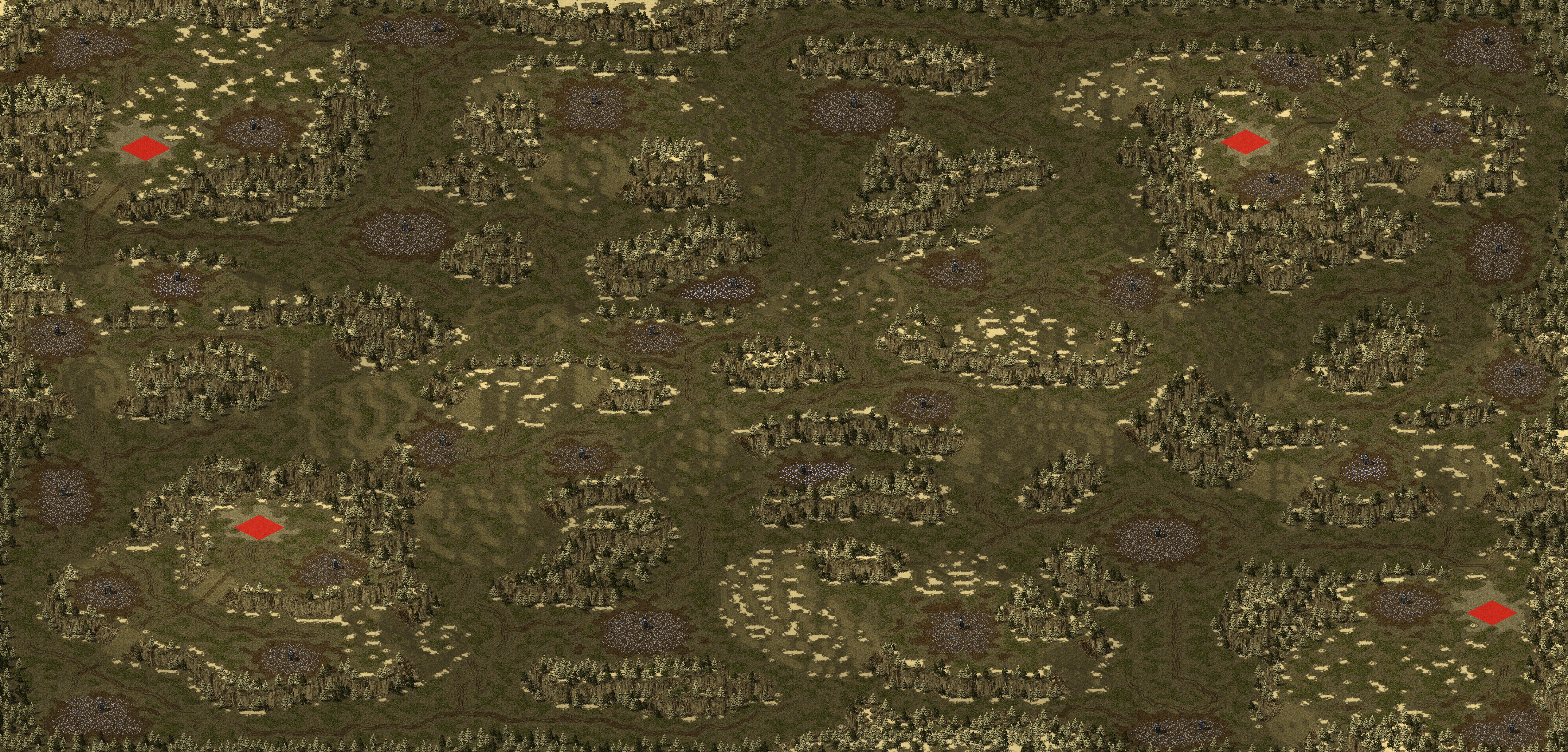 Rendered map: Alaskan Outback