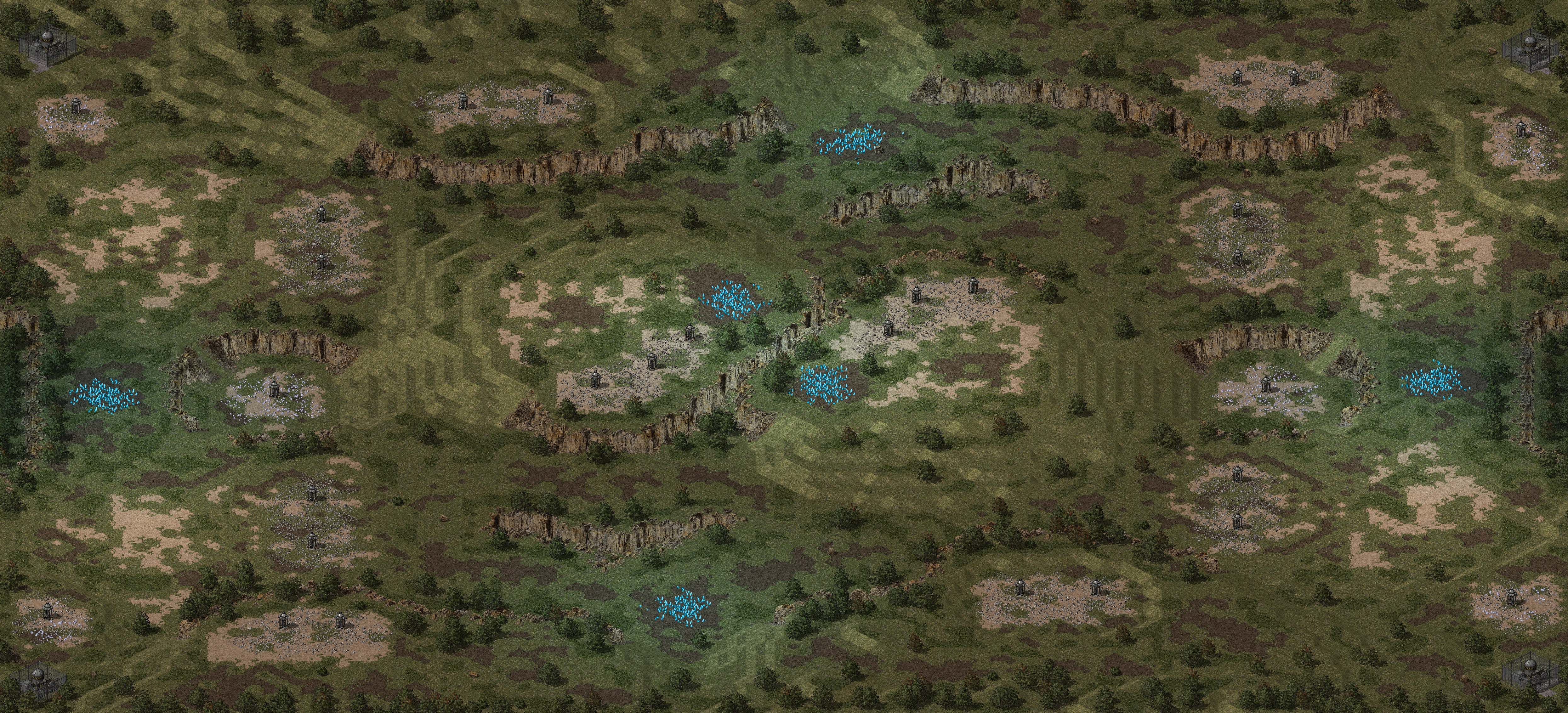 Rendered map: Yin and Yang