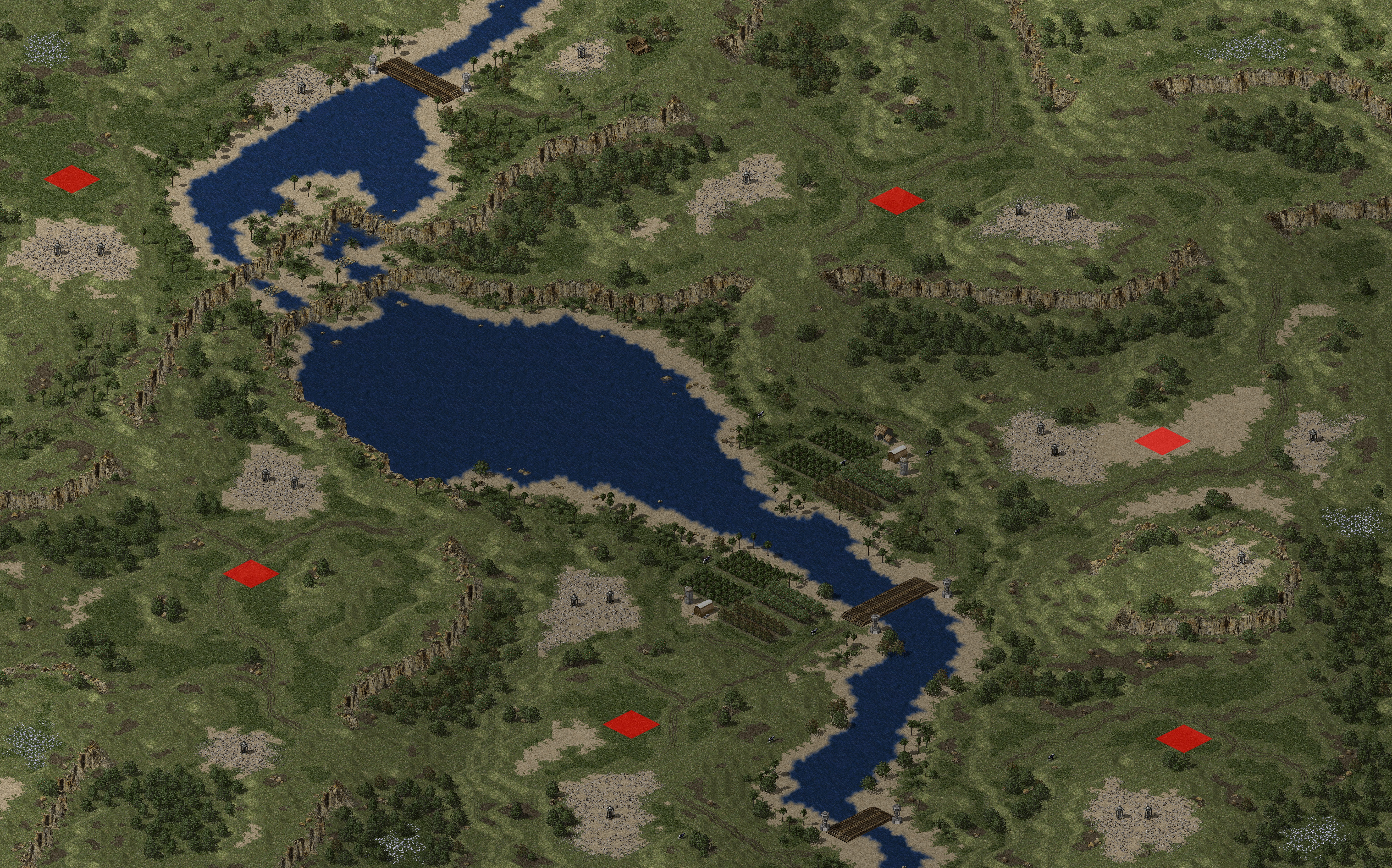 Rendered map: Malibu Cliffs
