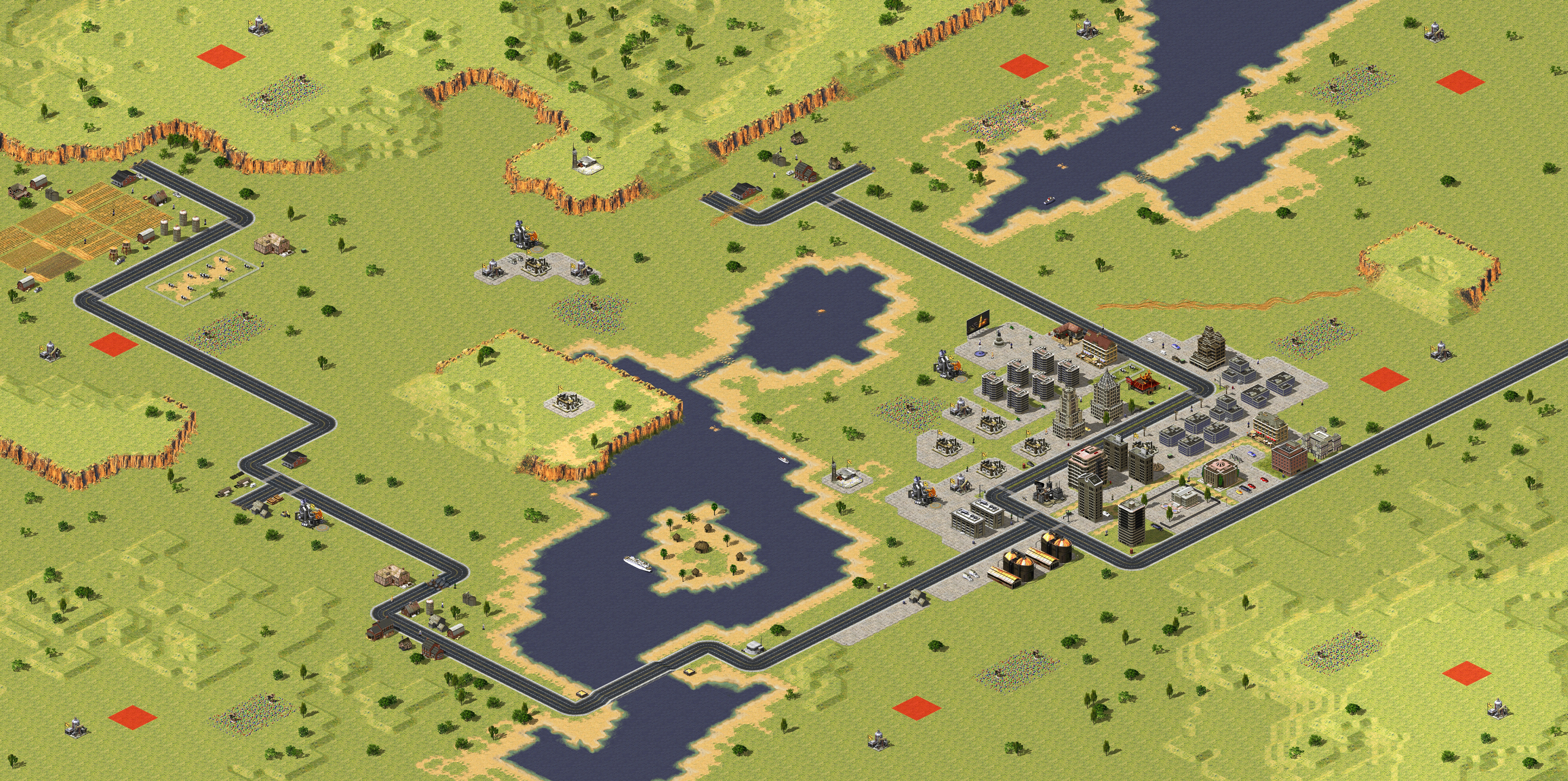 Rendered map: V3 War 2