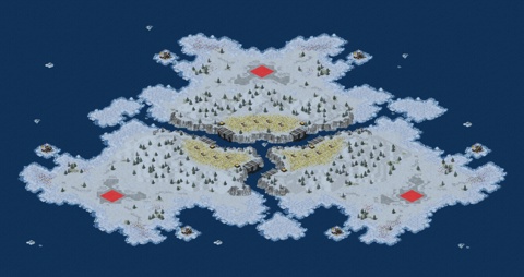 Rendered preview of Frigid Triangle (2-3)