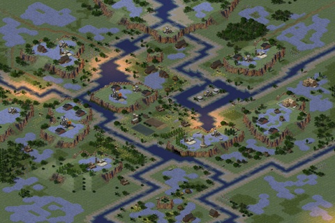 Rendered preview of The Four Rivers