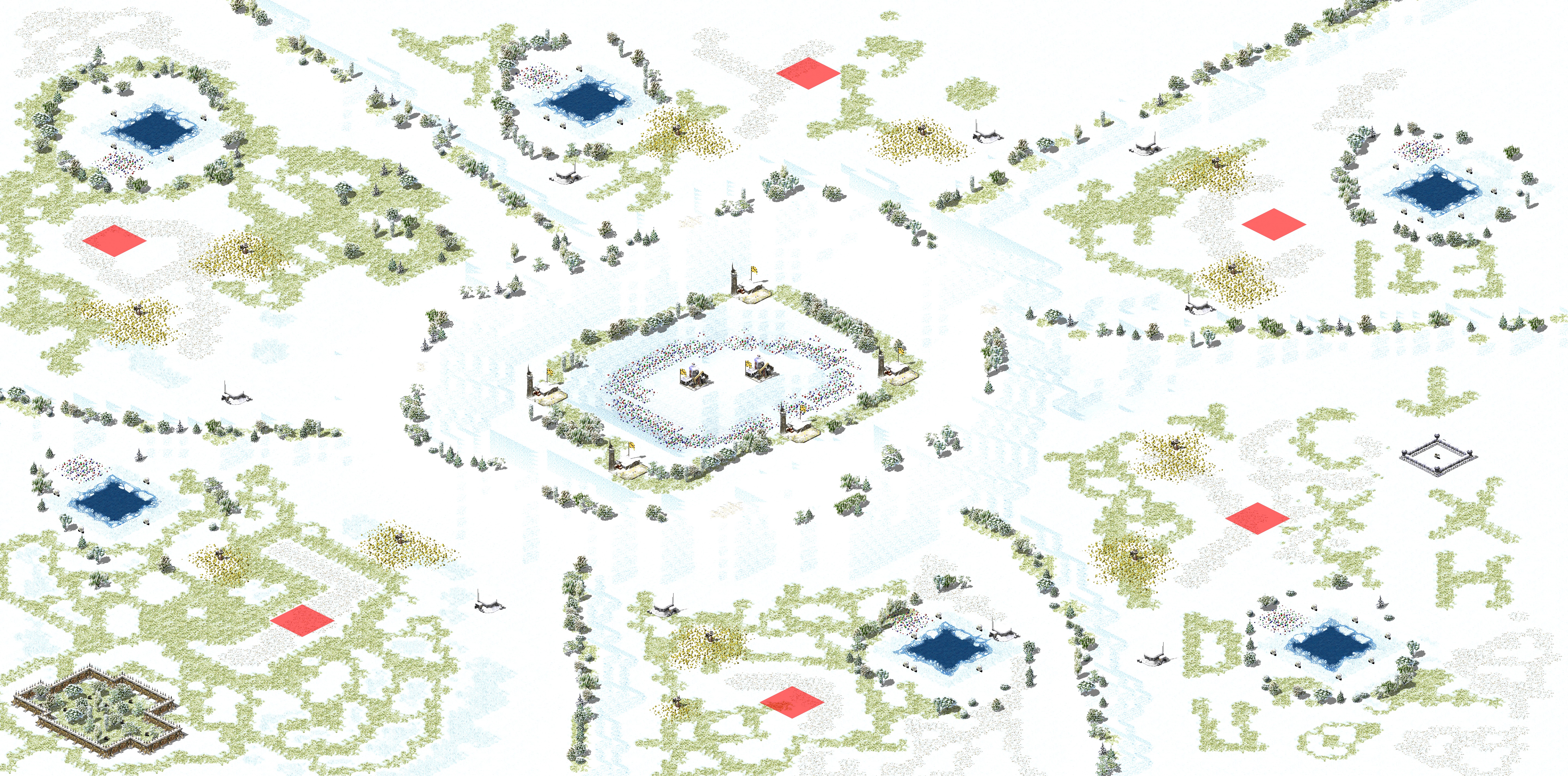 Rendered map: 雪窝（5）