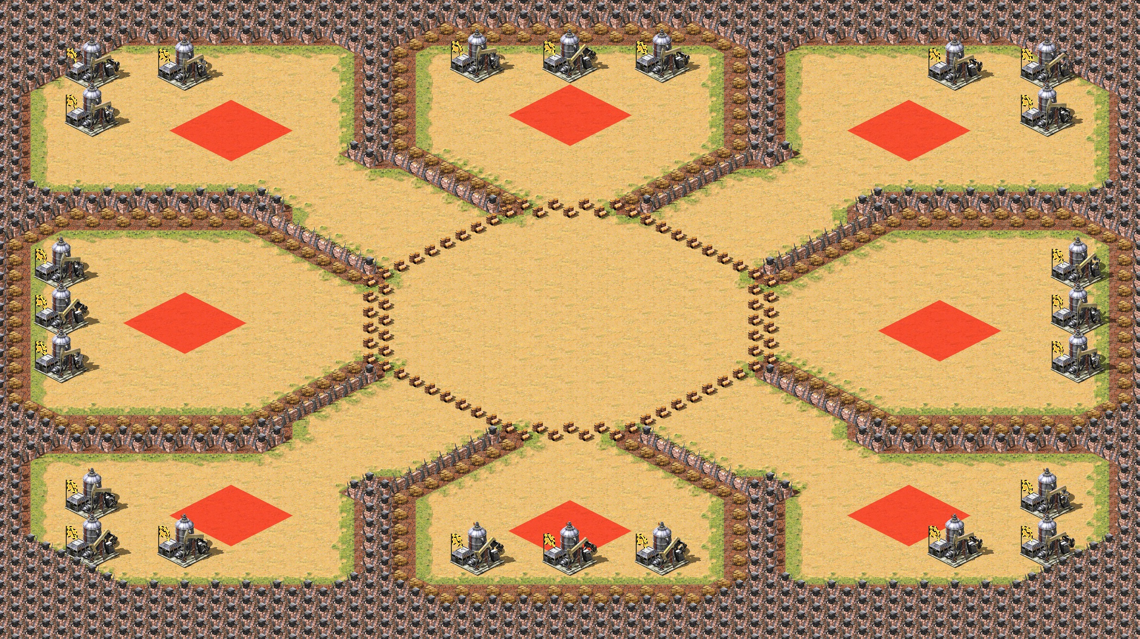 Rendered map: DOSME Infantry War