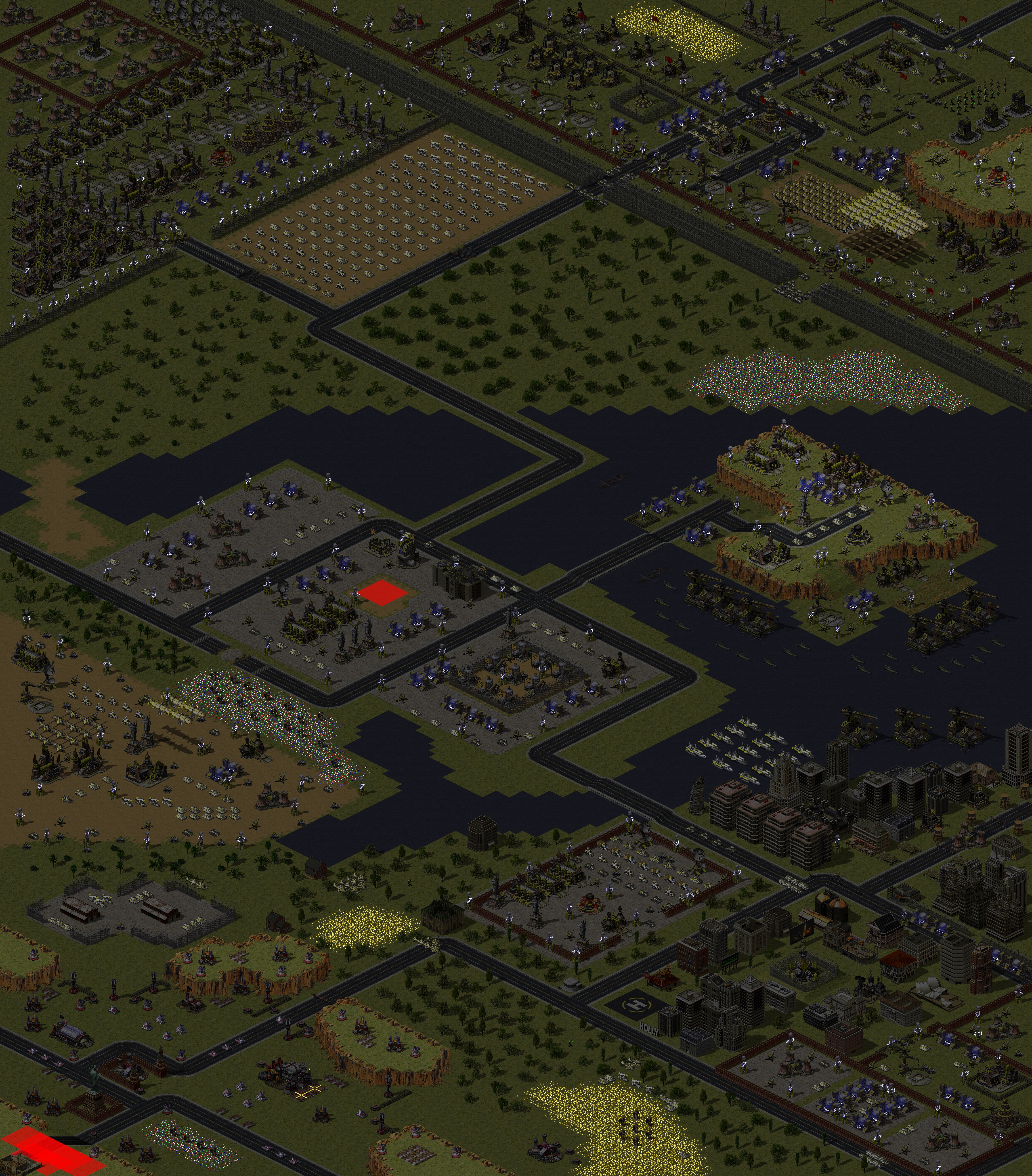 Rendered map: 7v1 Ambush
