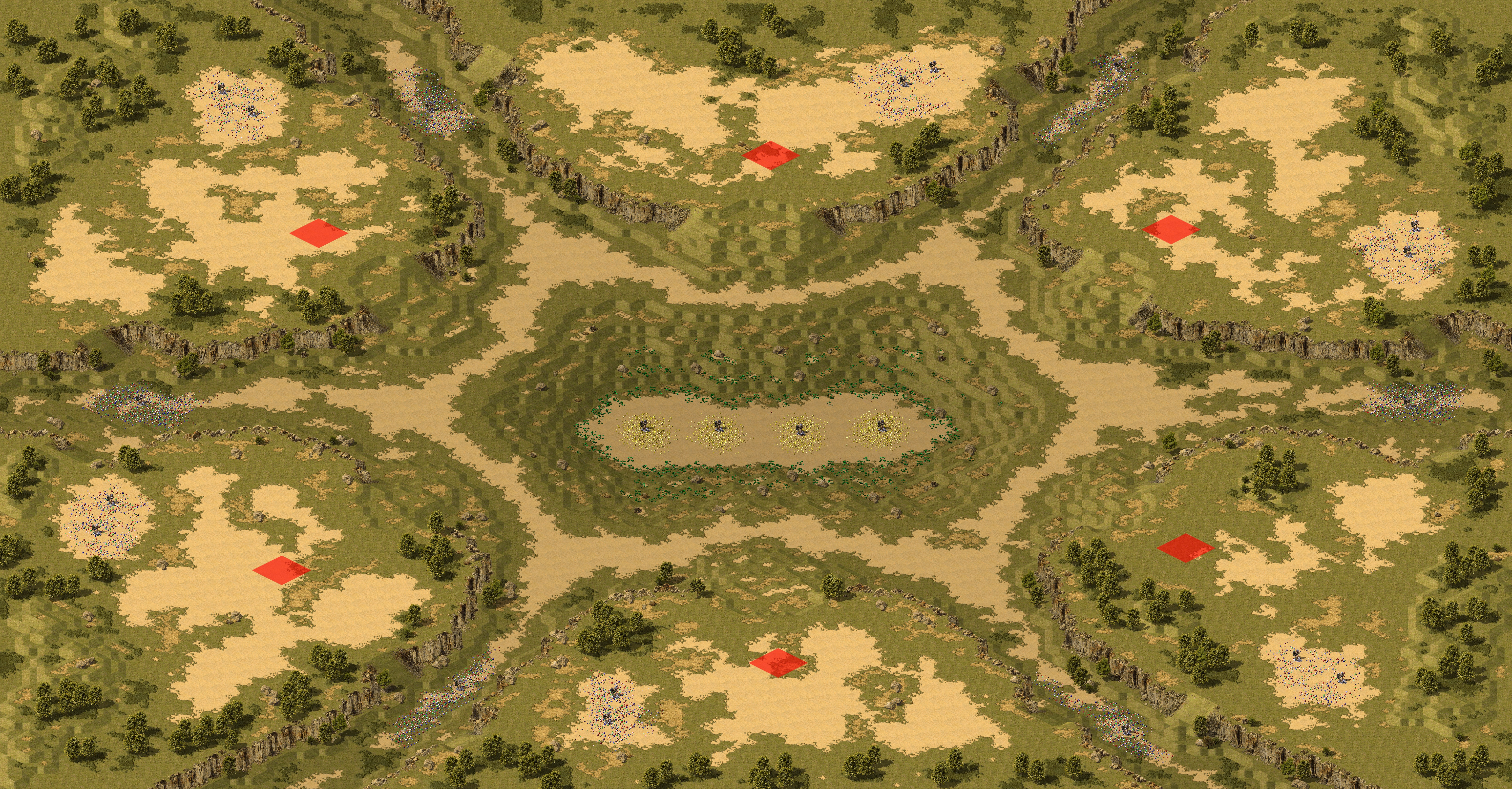 Rendered map: Defcon 6