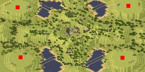 Rendered preview of 4v4 High Ground