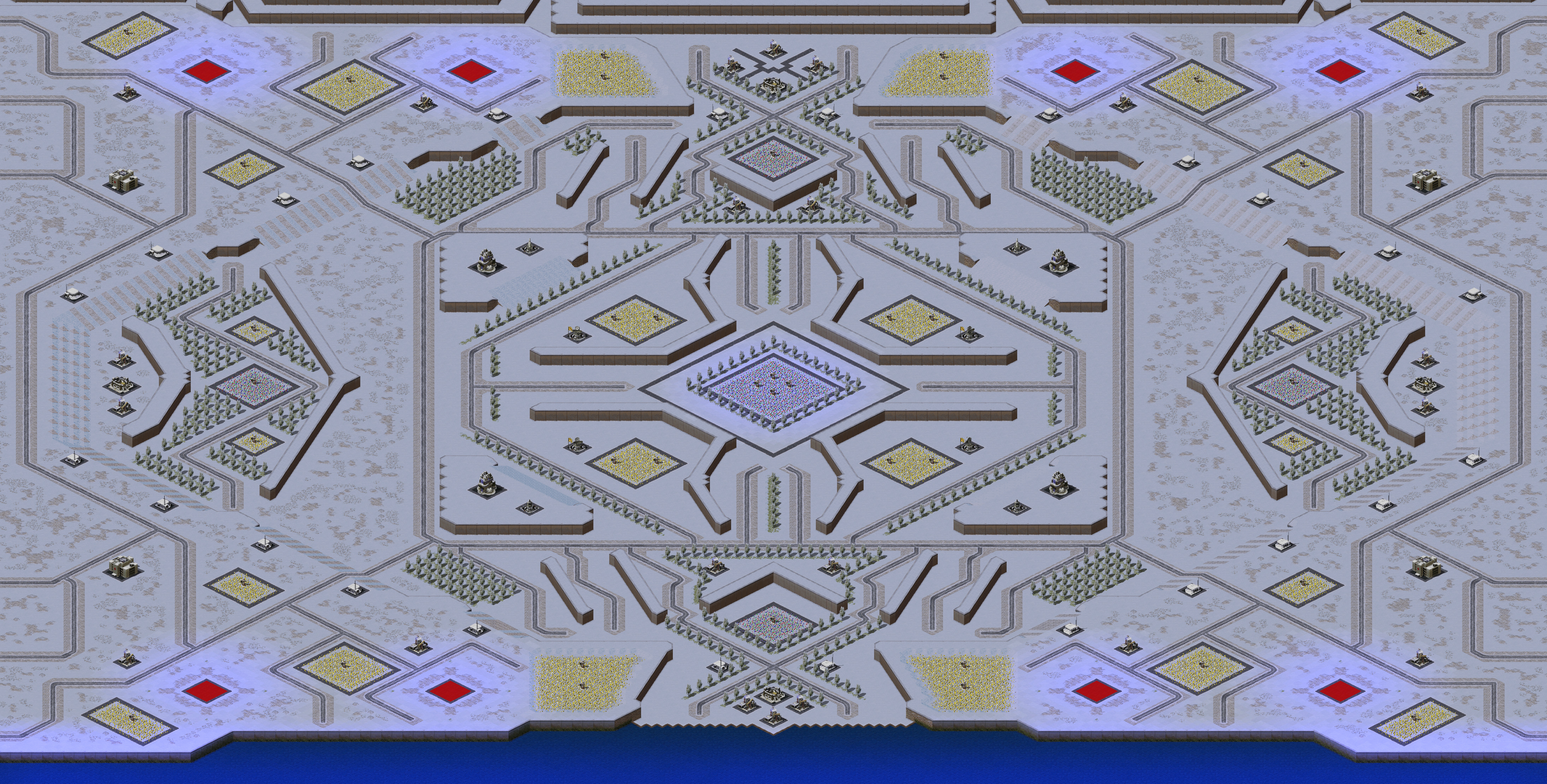 Rendered map: Frozen Defense