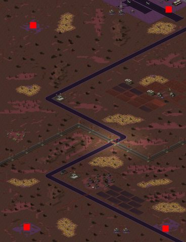 Rendered preview of US Mexico Border