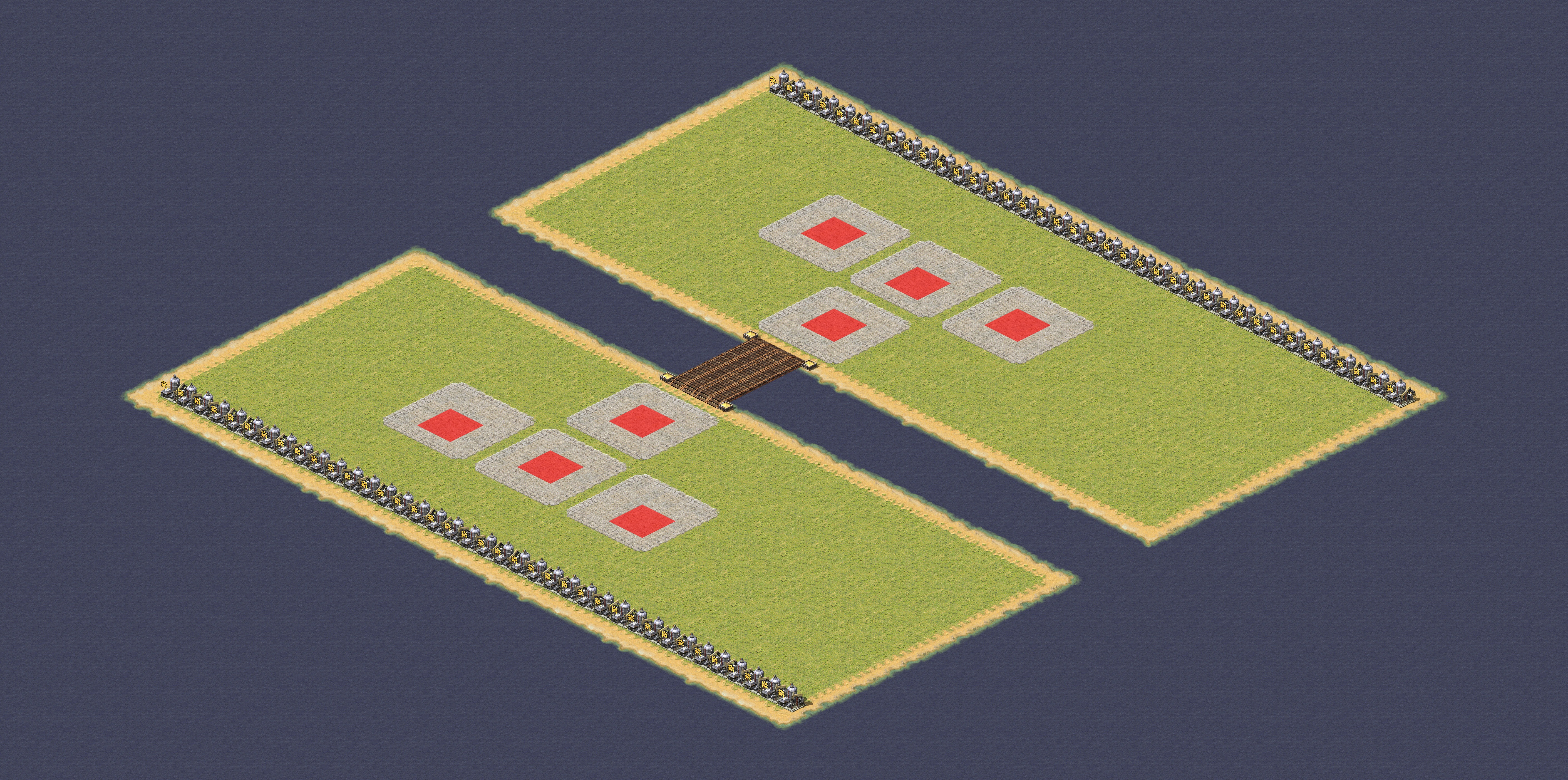 Rendered map: French Artillery Duel
