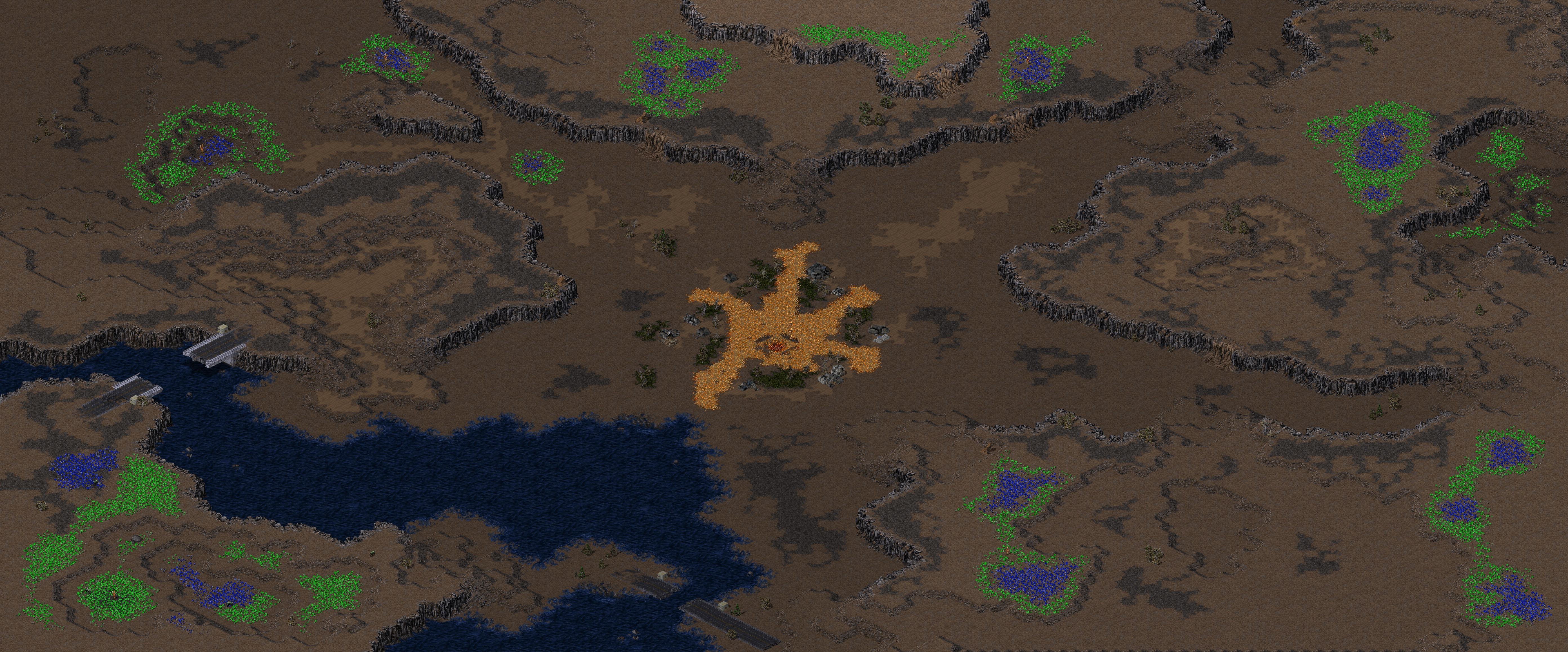 Rendered map: Pentagram