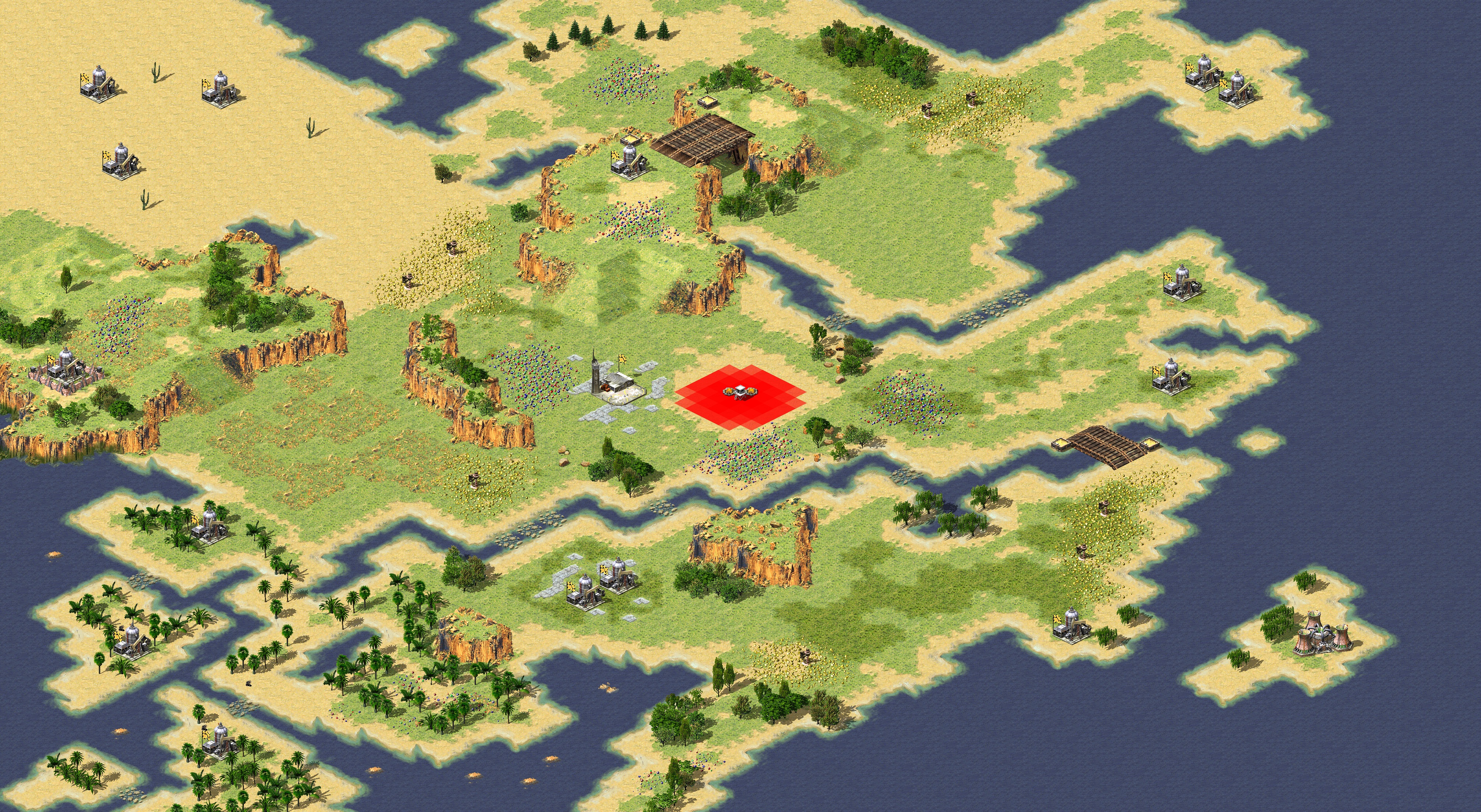 Rendered map: Main Island Conflict - Patch of Land 6
