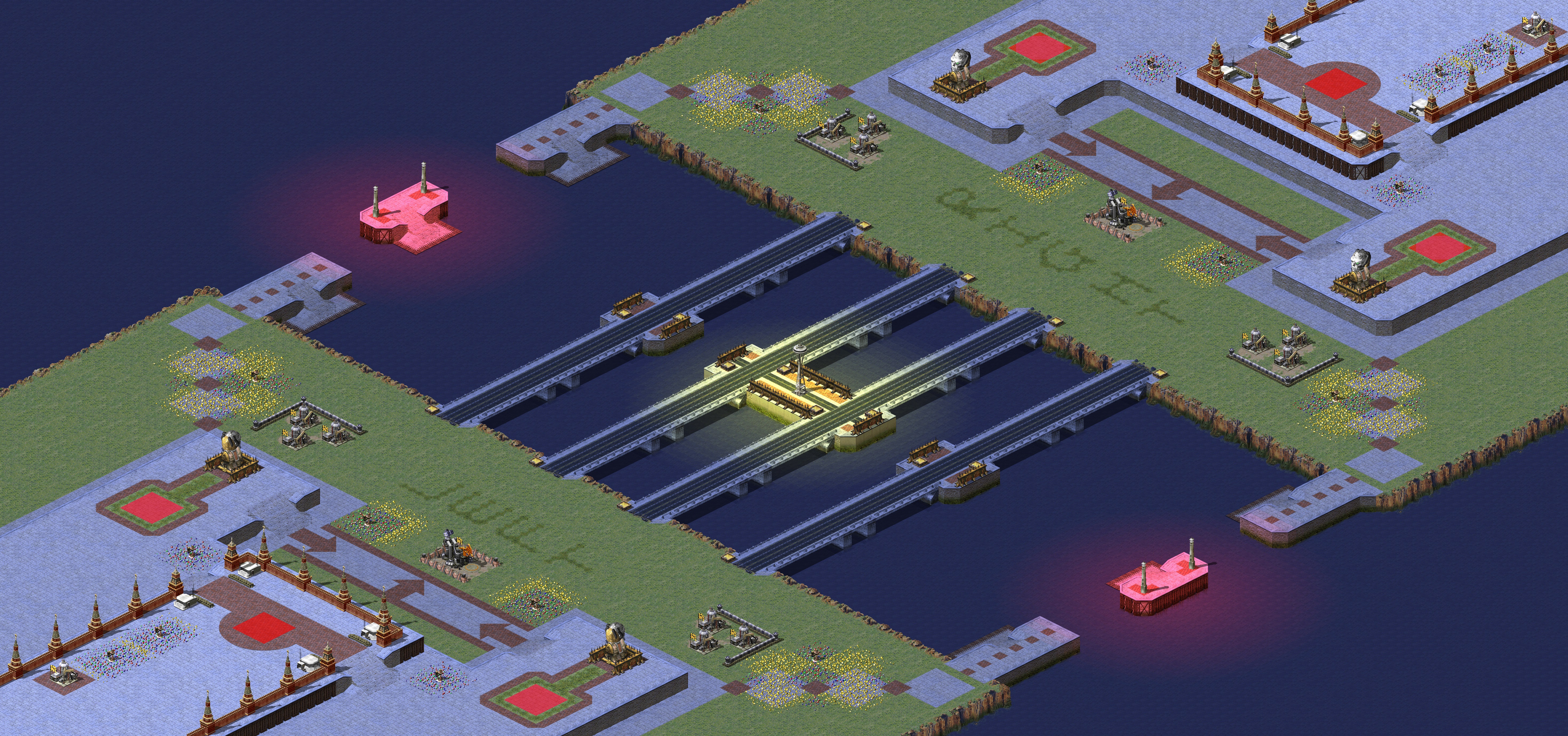 Rendered map: Enemy Beyond Bridges