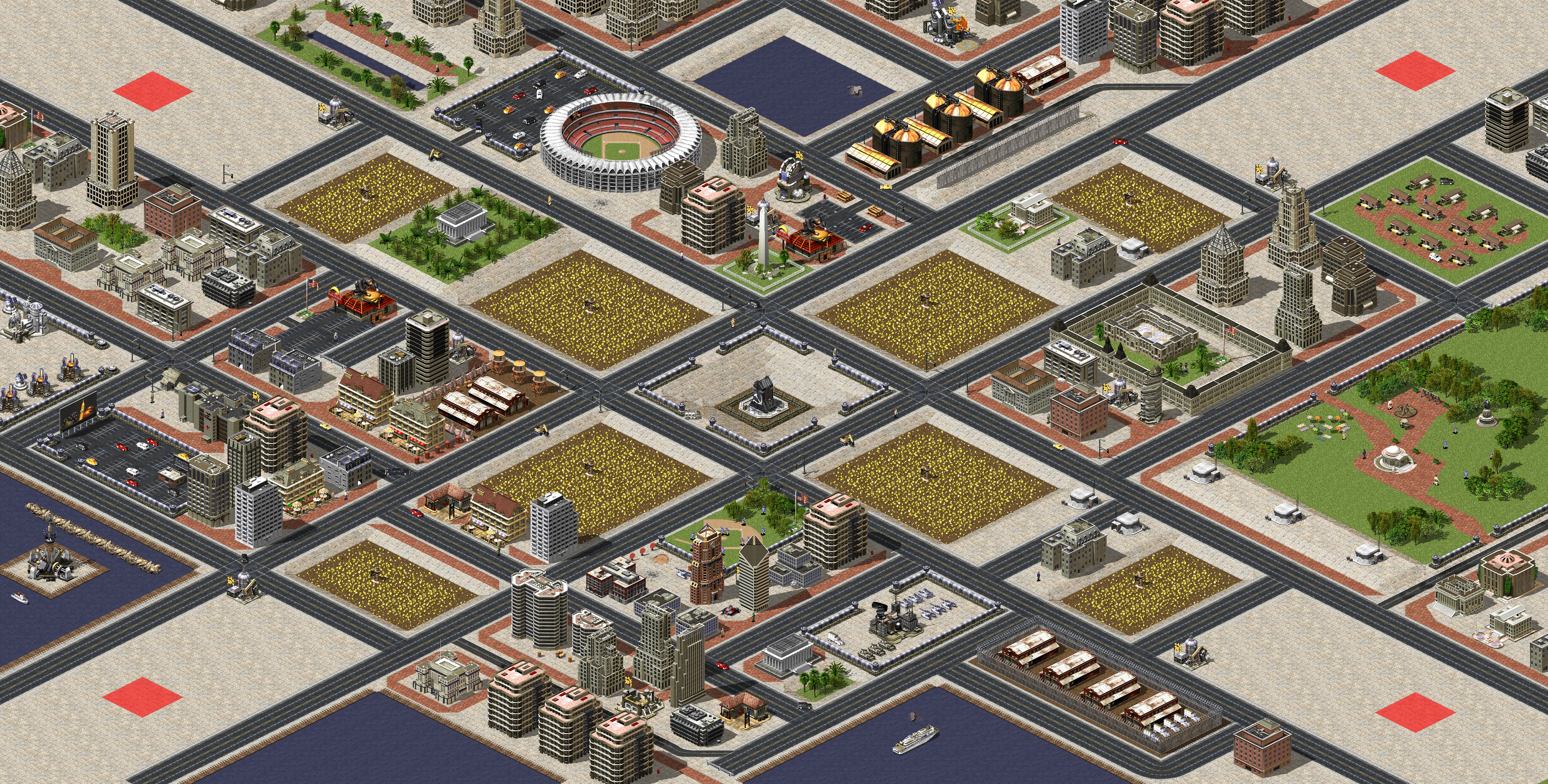 Rendered map: Fallout
