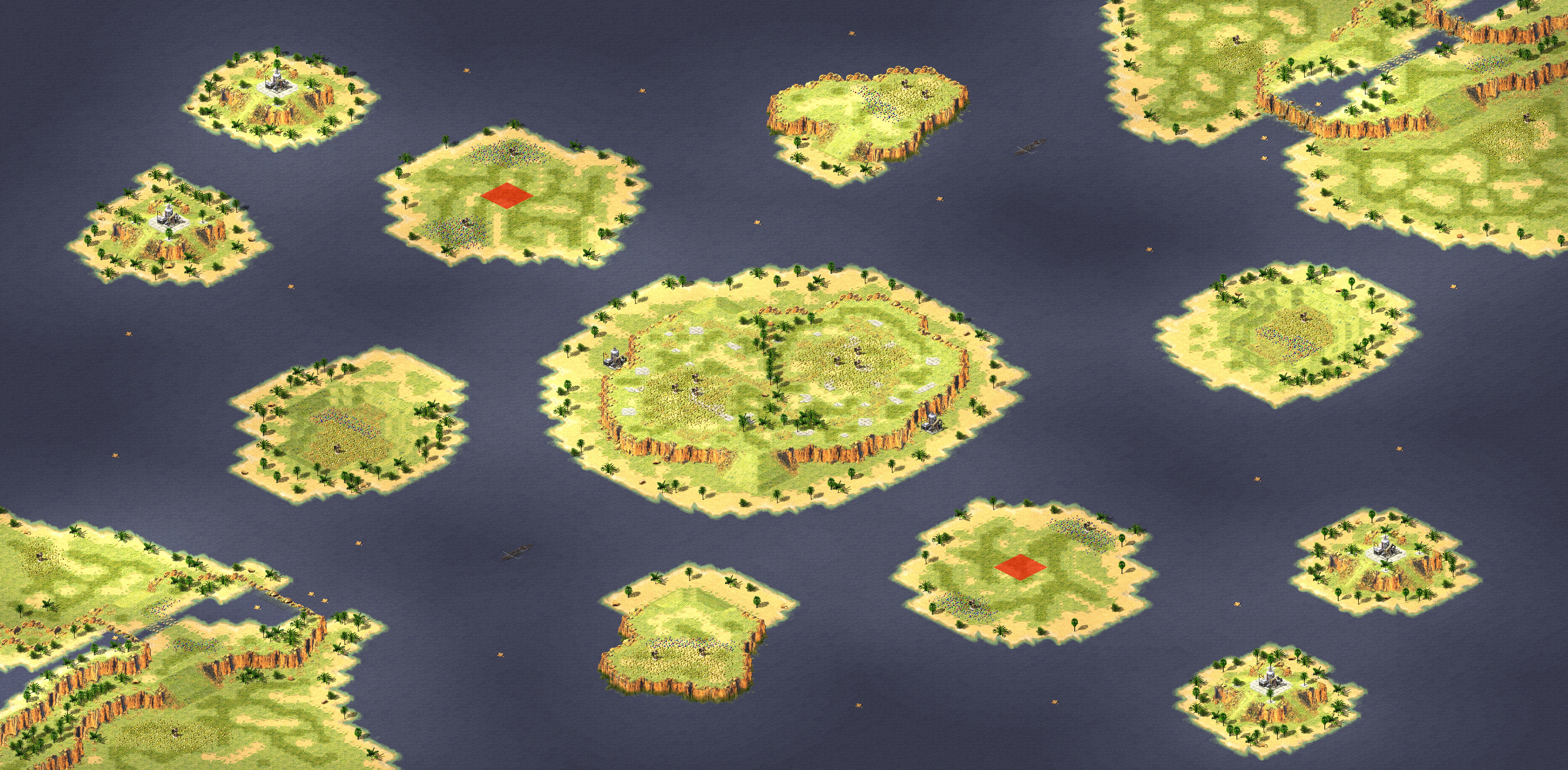 Rendered map: Plateaus of Conquest