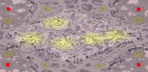 Rendered preview of Four Craters (4)