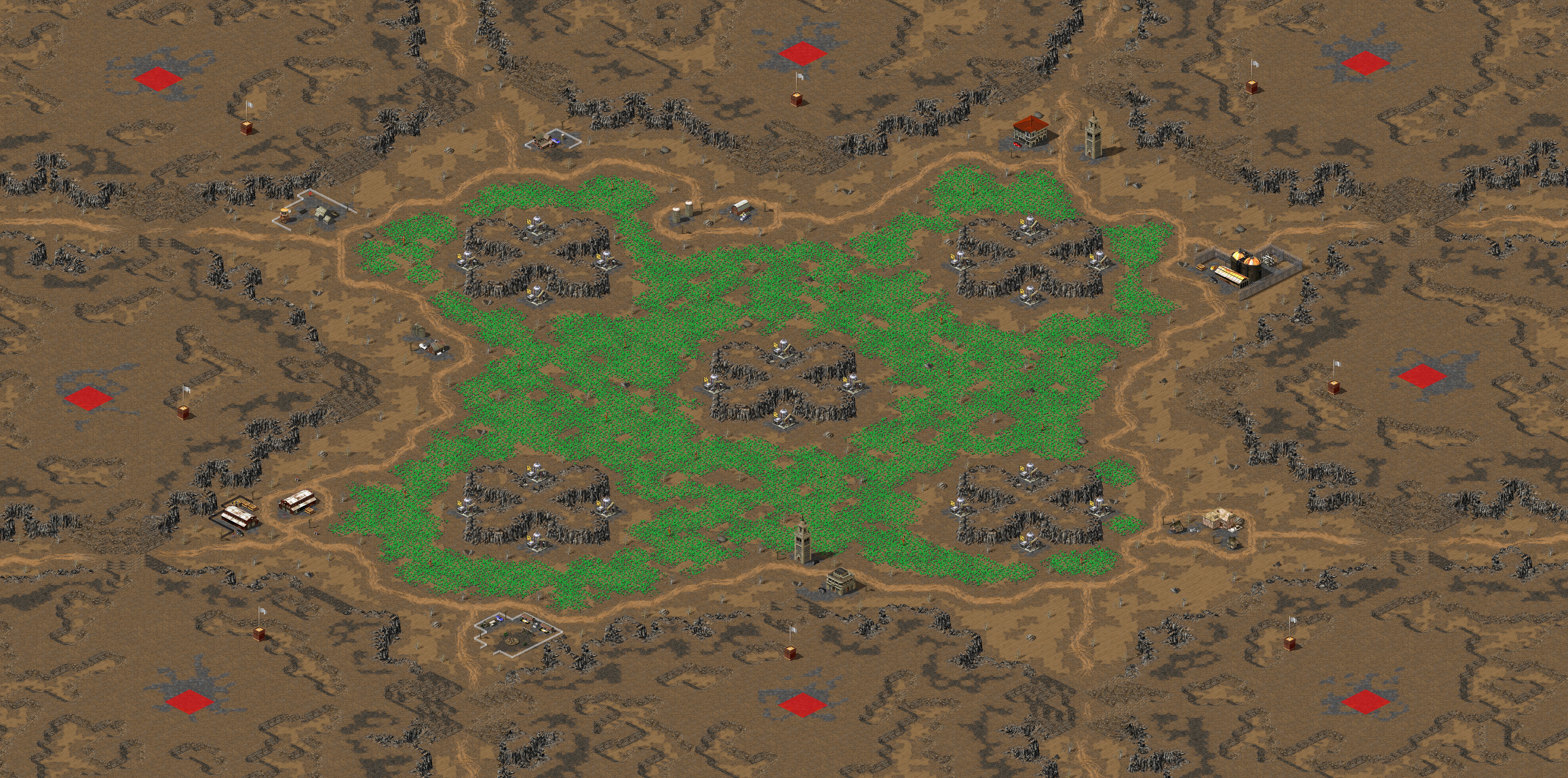 Rendered map: (8) Ore Pit