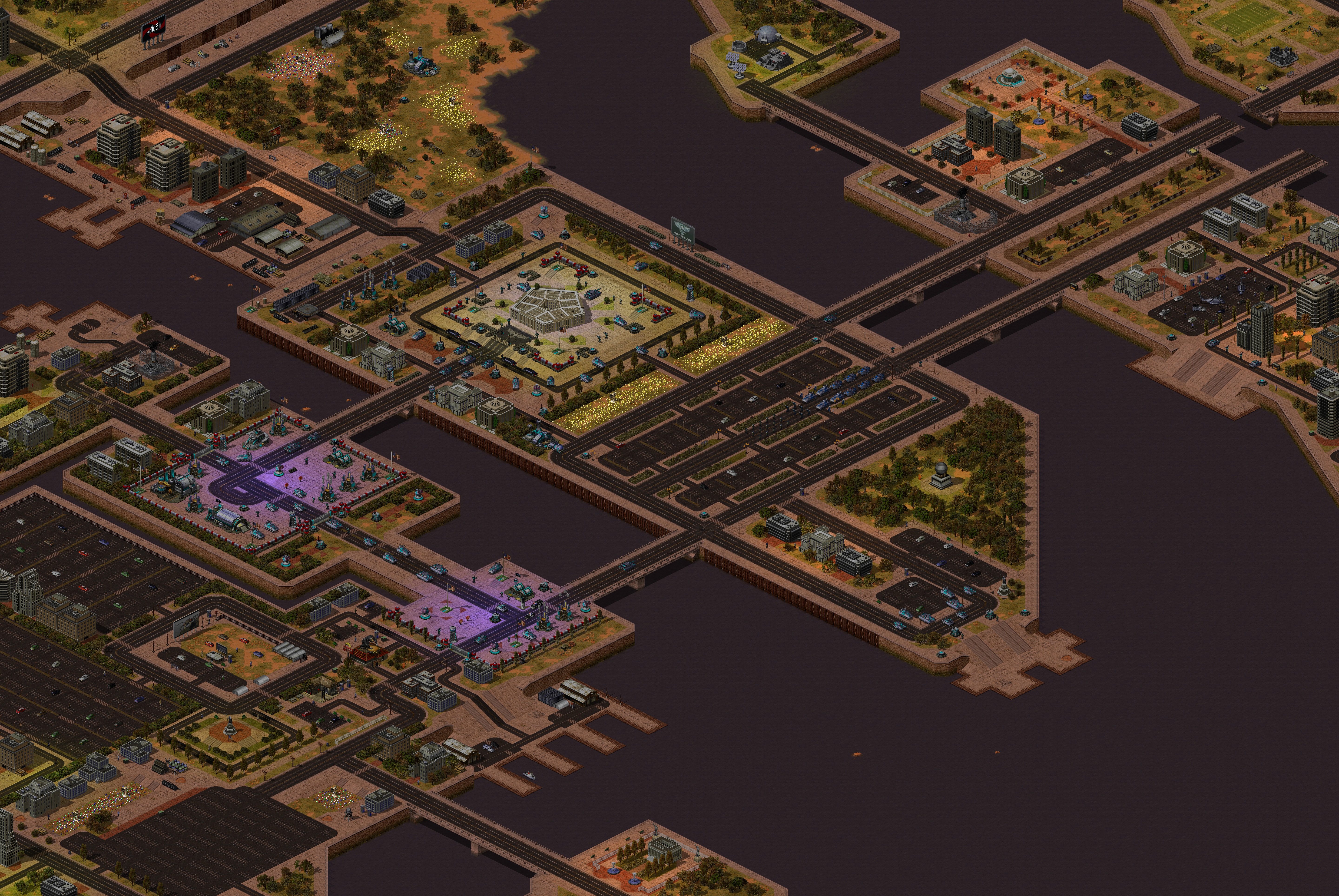 Rendered map: Allied Mission 1: Red Dawn Rising