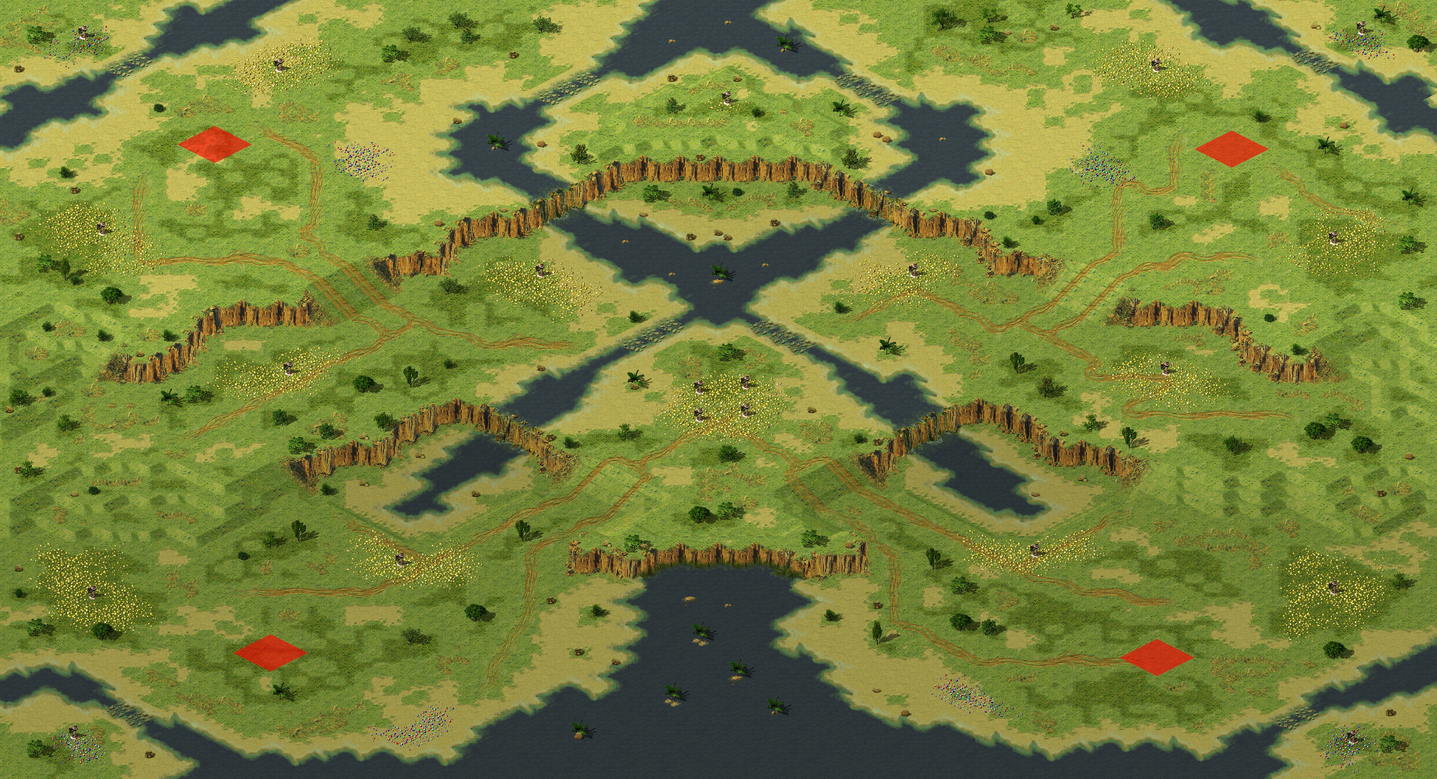 Rendered map: Passing Encounter Buffed
