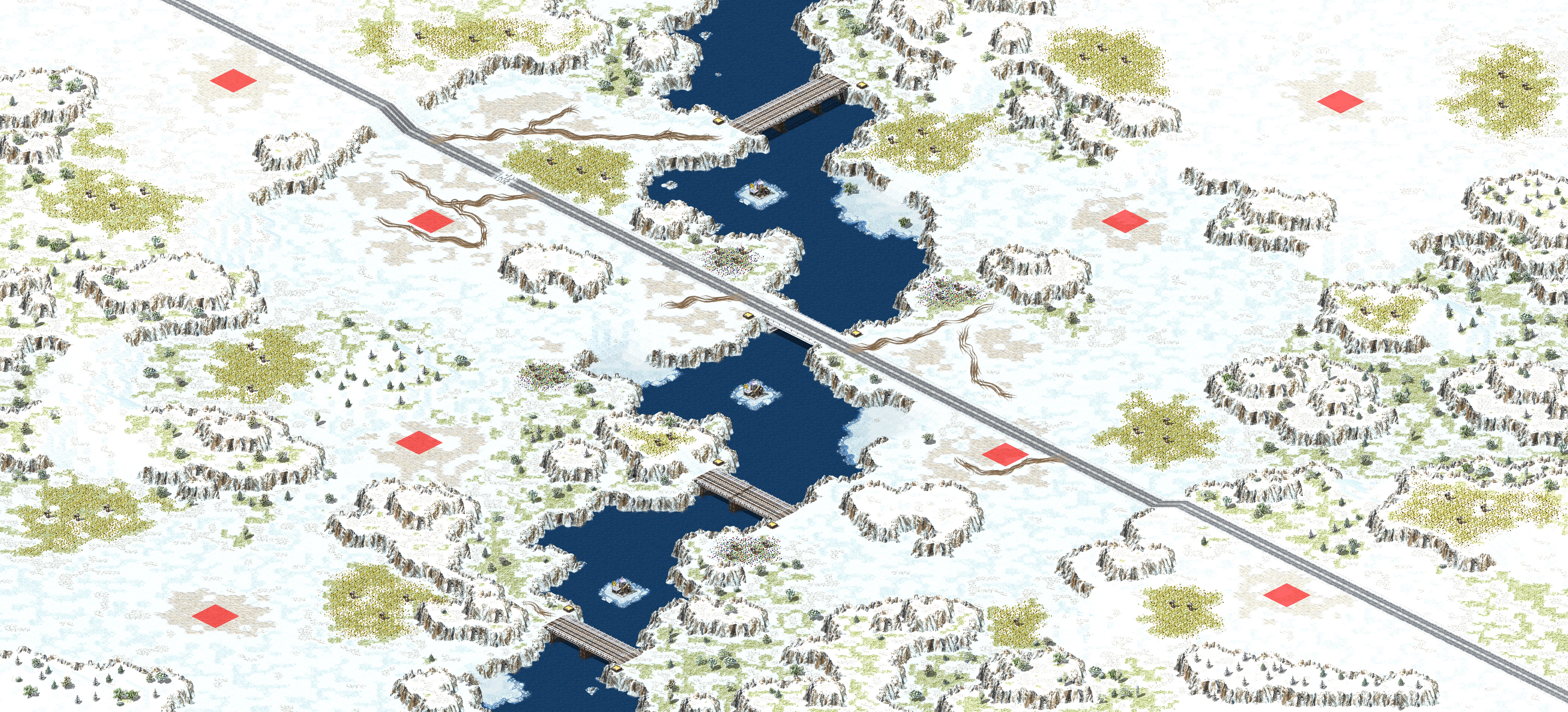 Rendered map: Across the Sea (2)