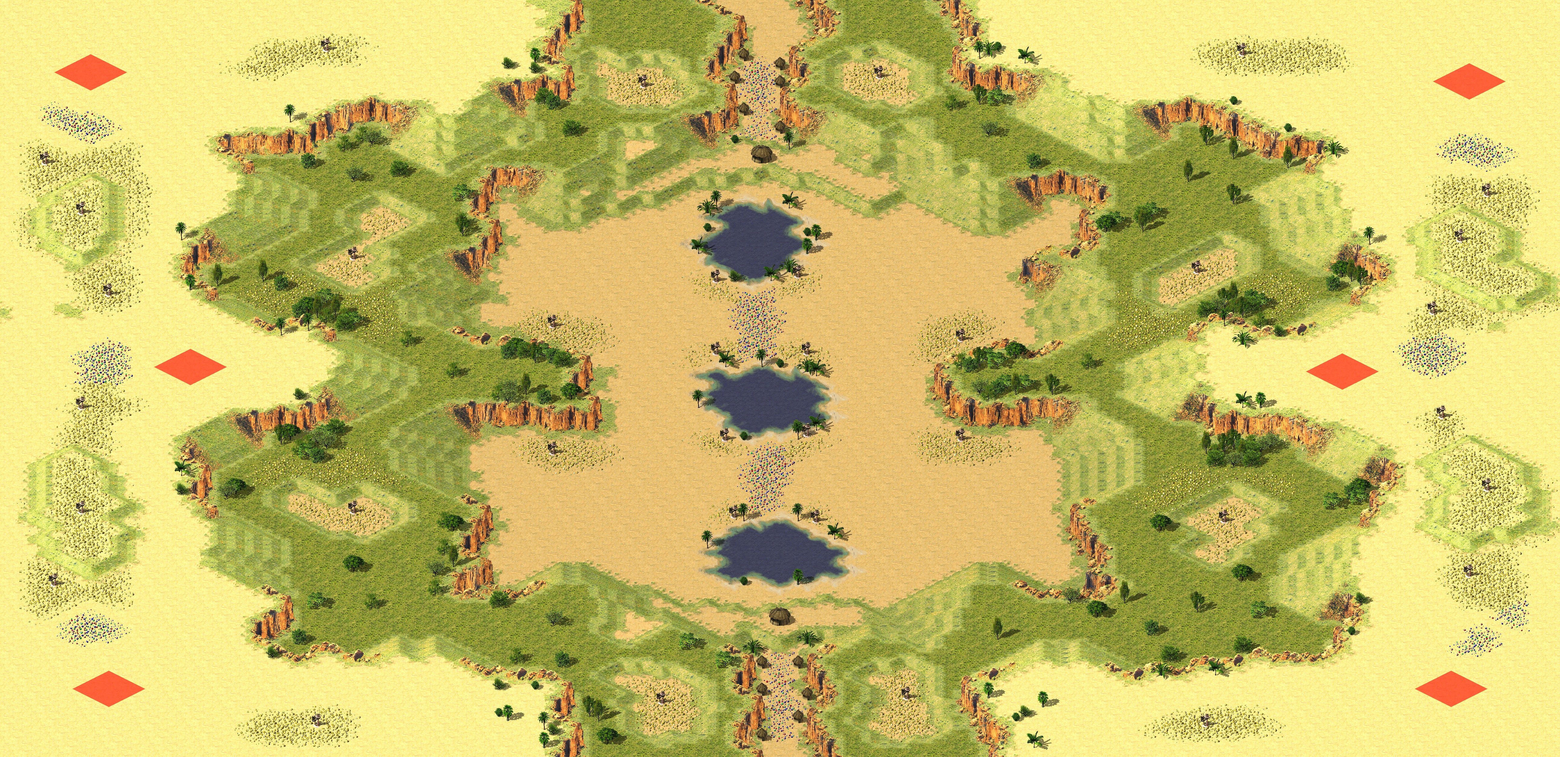 Rendered map: Barren Island (3)
