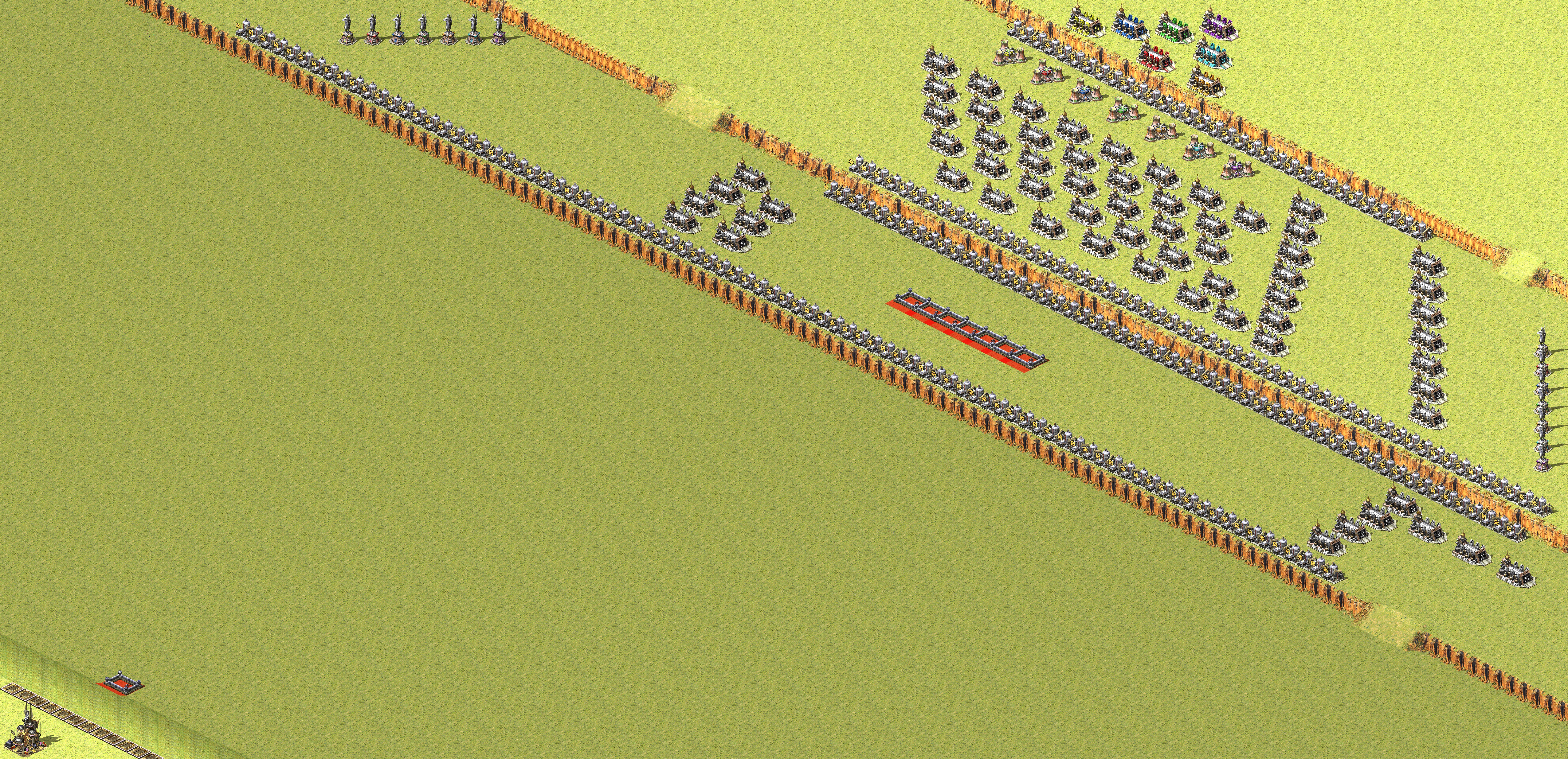 Rendered map: High Ground Tank War