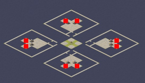 Rendered preview of 2 Player Patch Stare Down