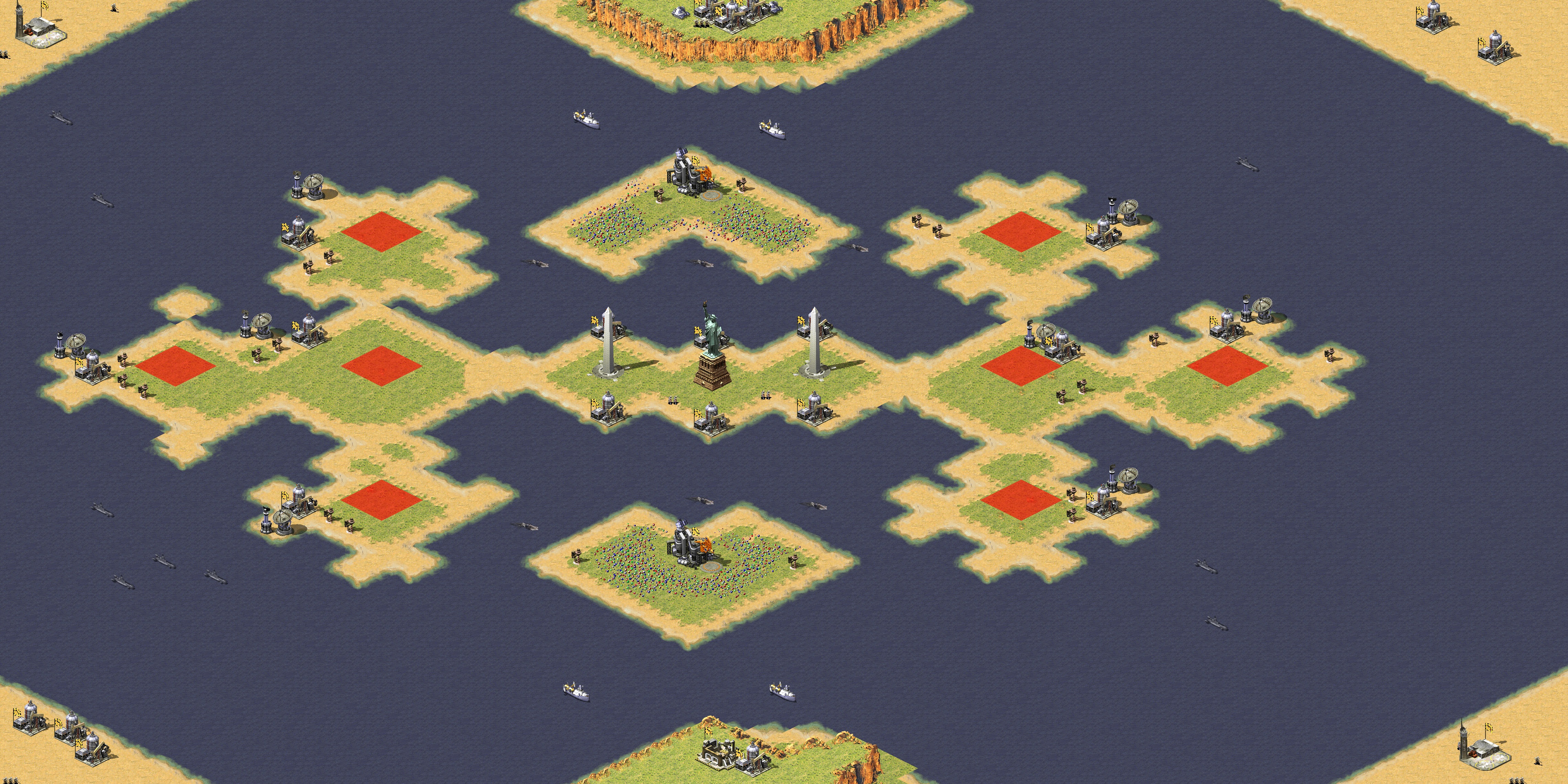 Rendered map: Archipelago Battle