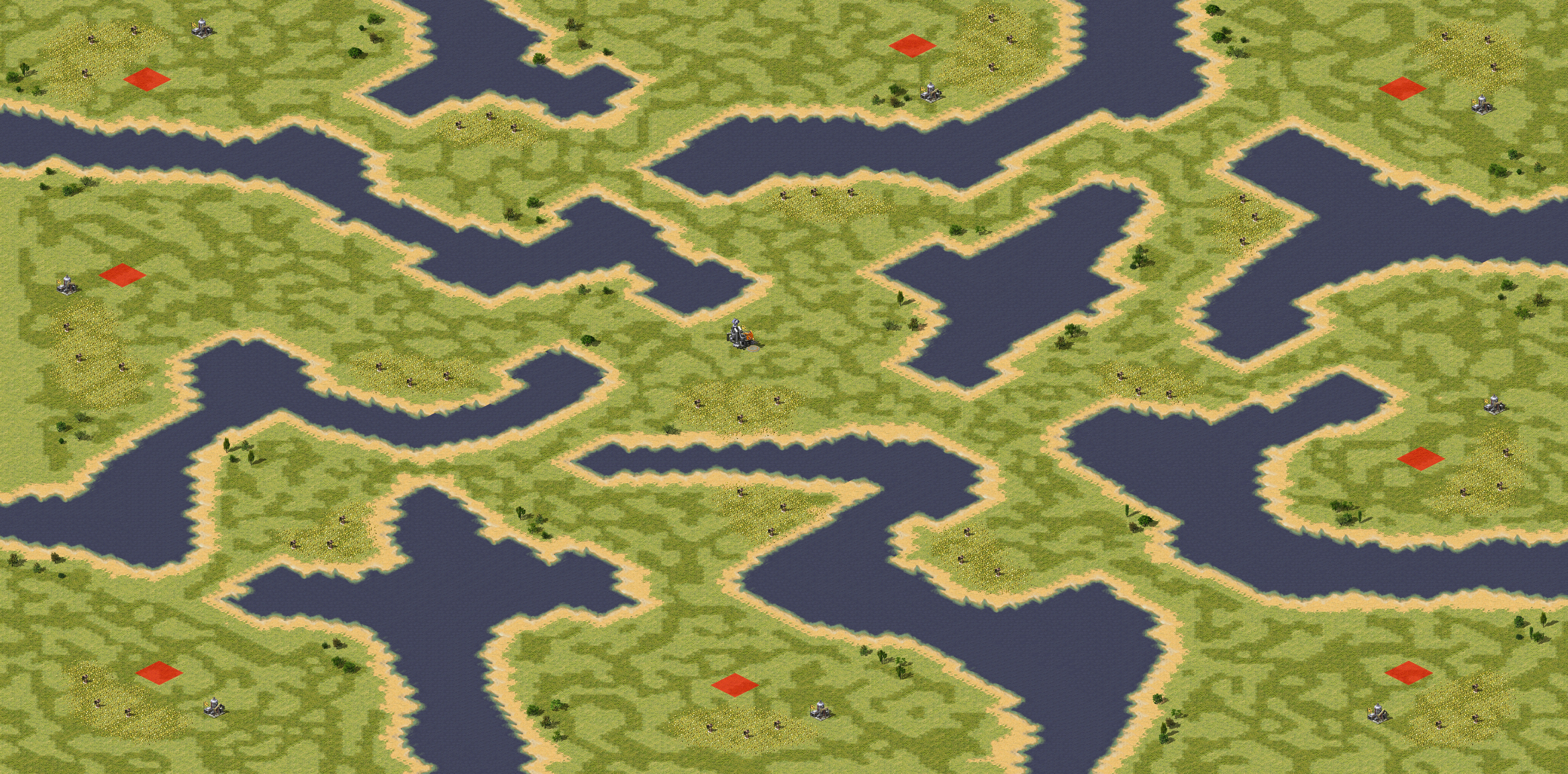 Rendered map: Big Game Hunters (2-8)