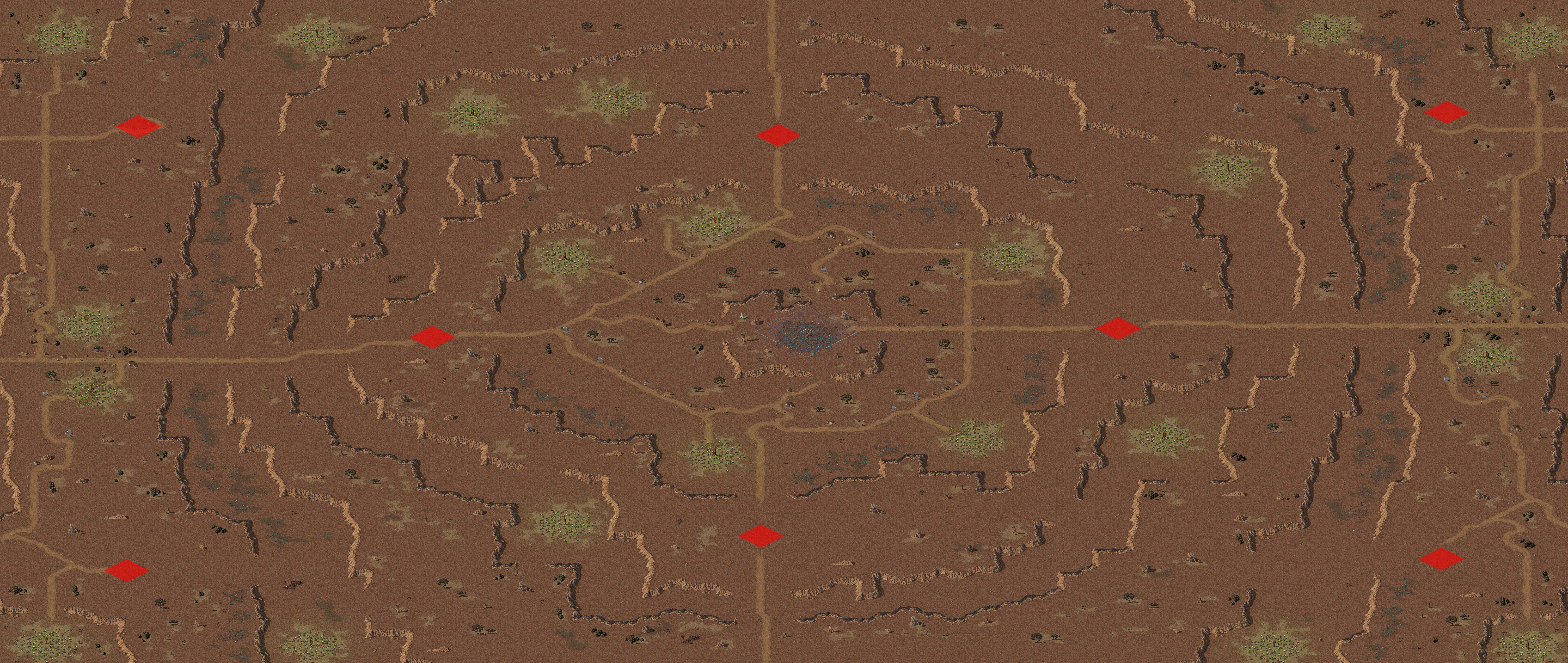 Rendered map: Radial Range