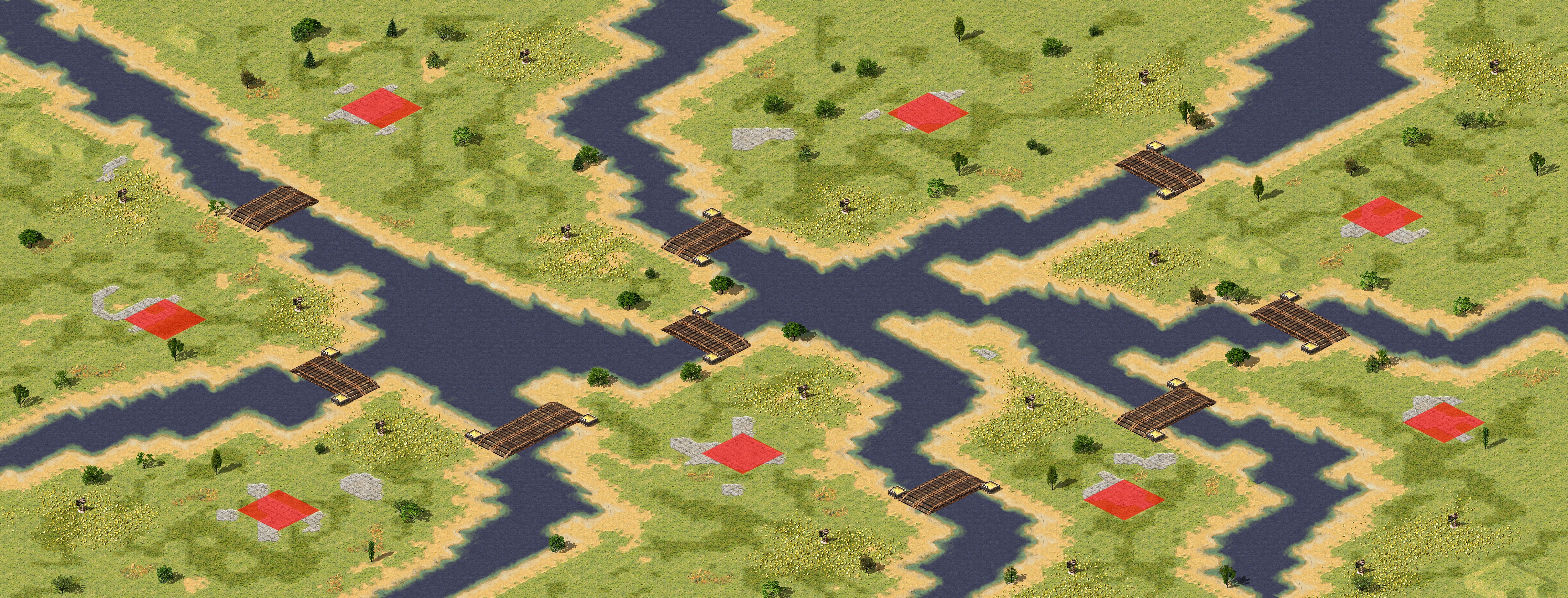 Rendered map: Separated