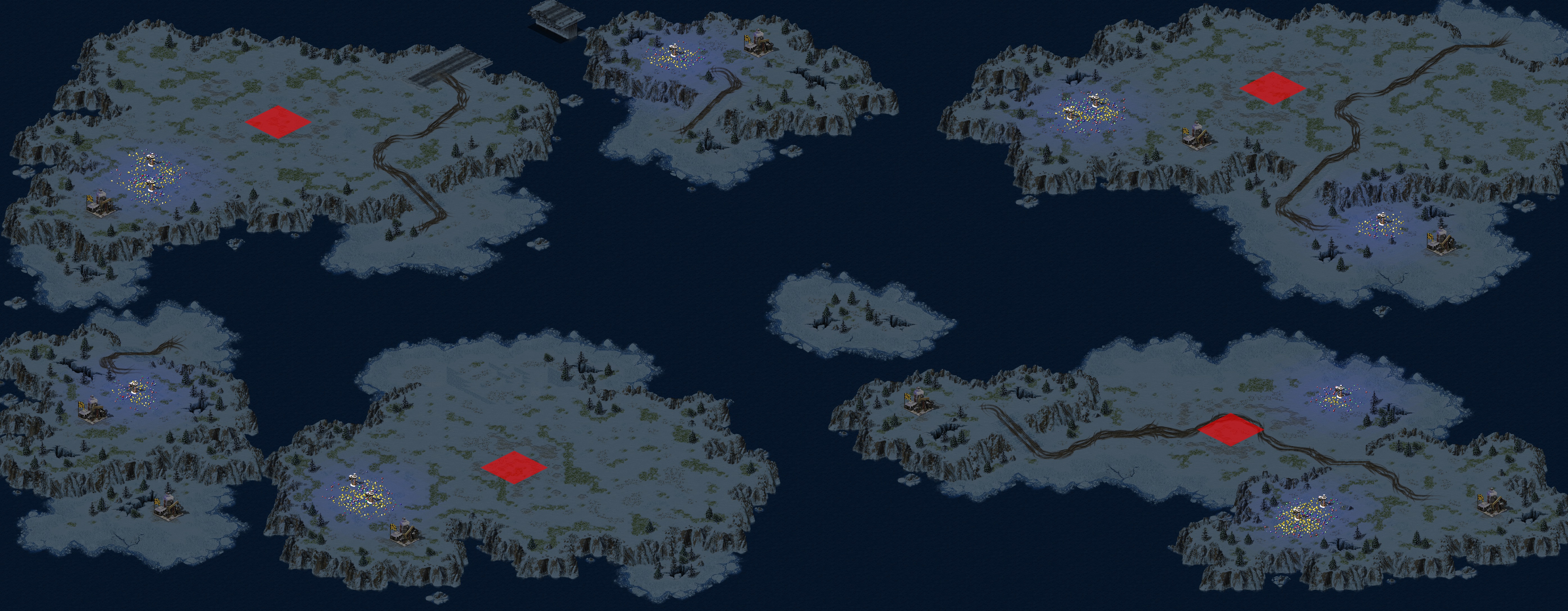 Rendered map: Adventure Island