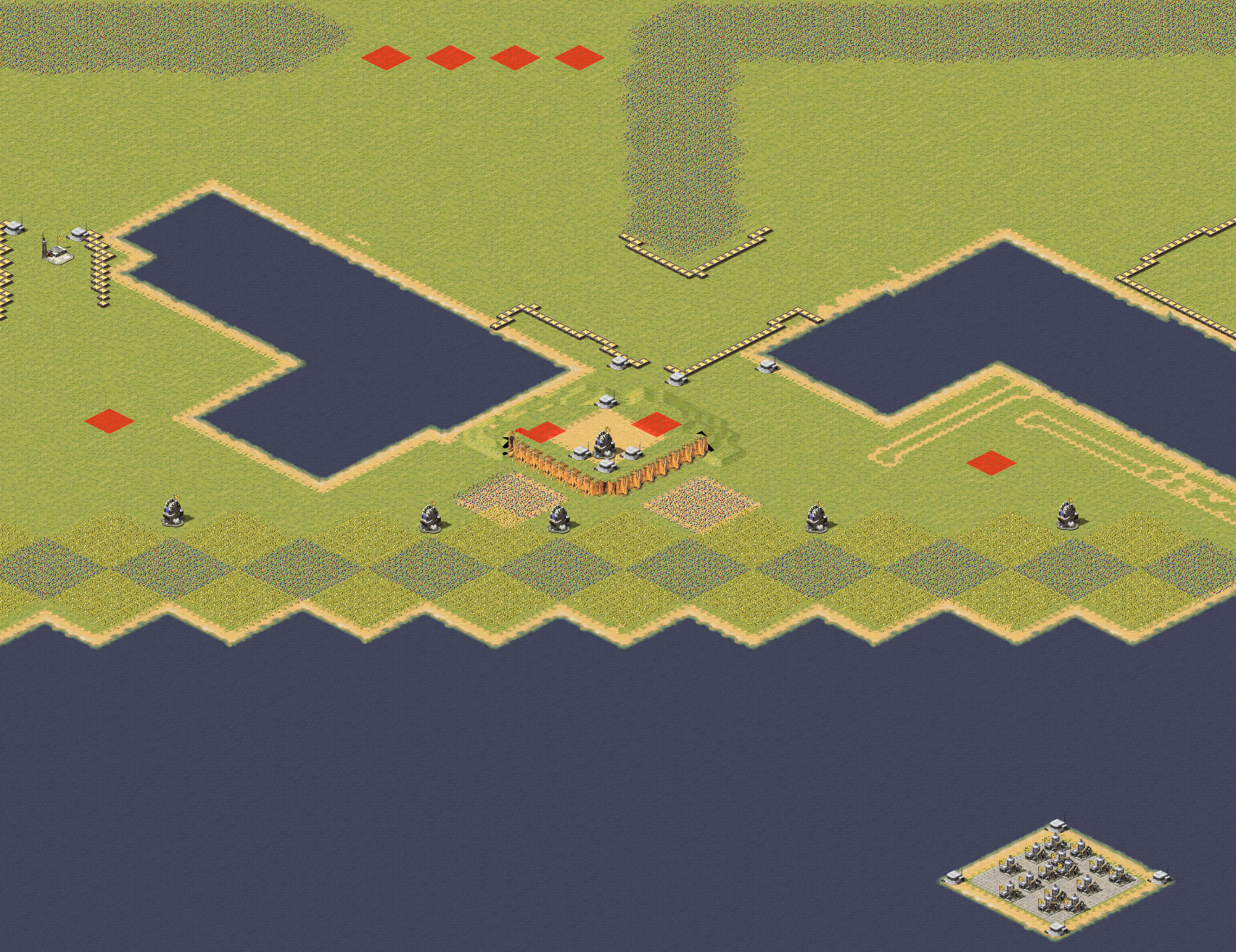 Rendered map: Small Town 2
