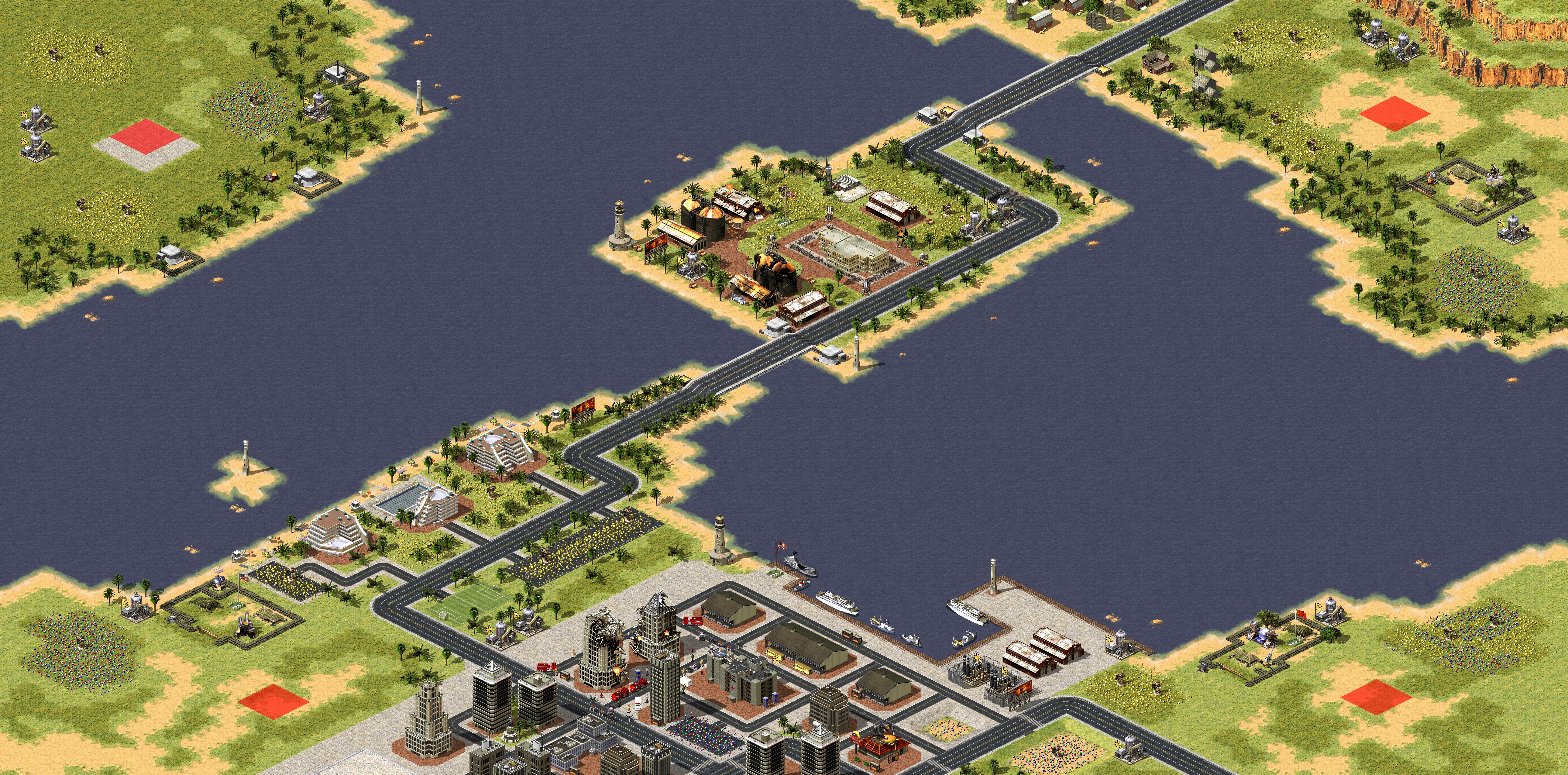 Rendered map: Florida Coasts