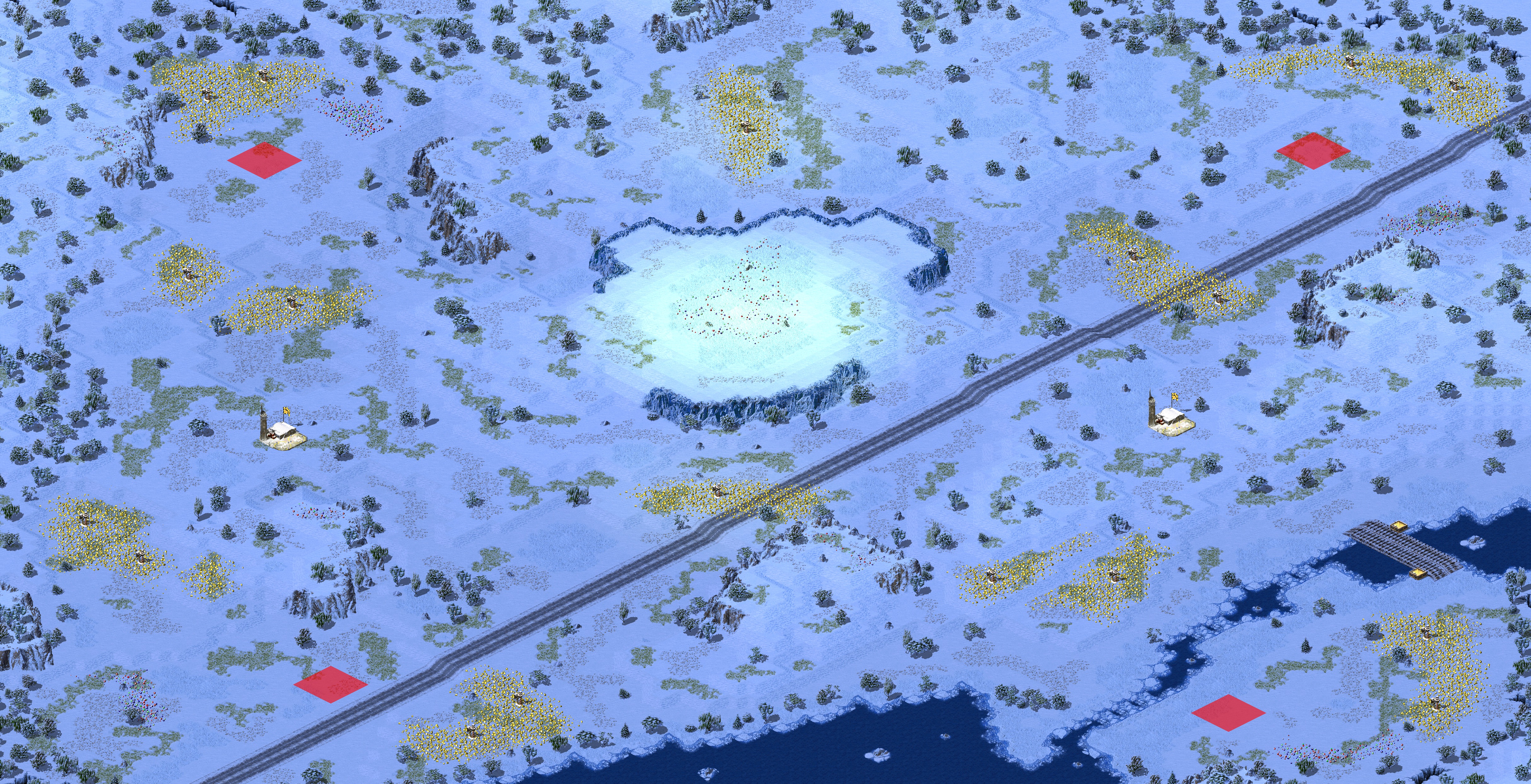 Rendered map: Snow Plow